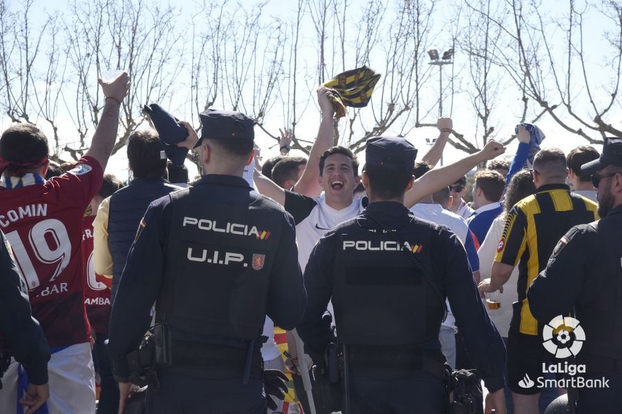 Derbi SD Huesca Real Zaragoza. Foto La Liga