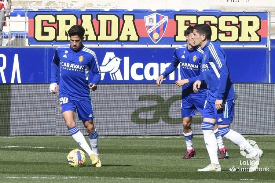 Derbi SD Huesca Real Zaragoza. Foto La Liga