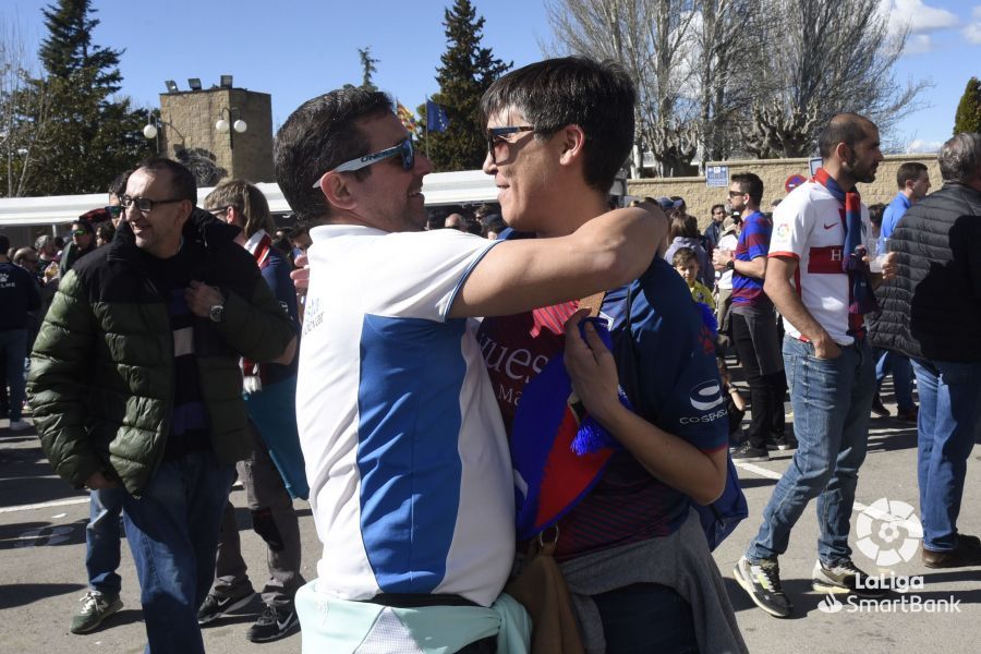 Derbi SD Huesca Real Zaragoza. Foto La Liga