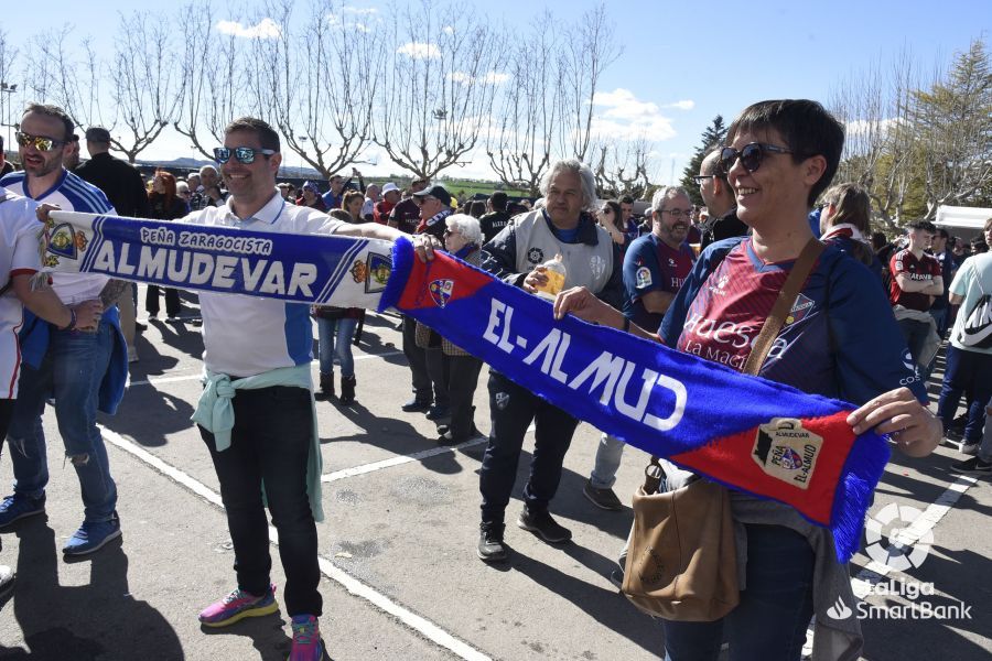 Derbi SD Huesca Real Zaragoza. Foto La Liga