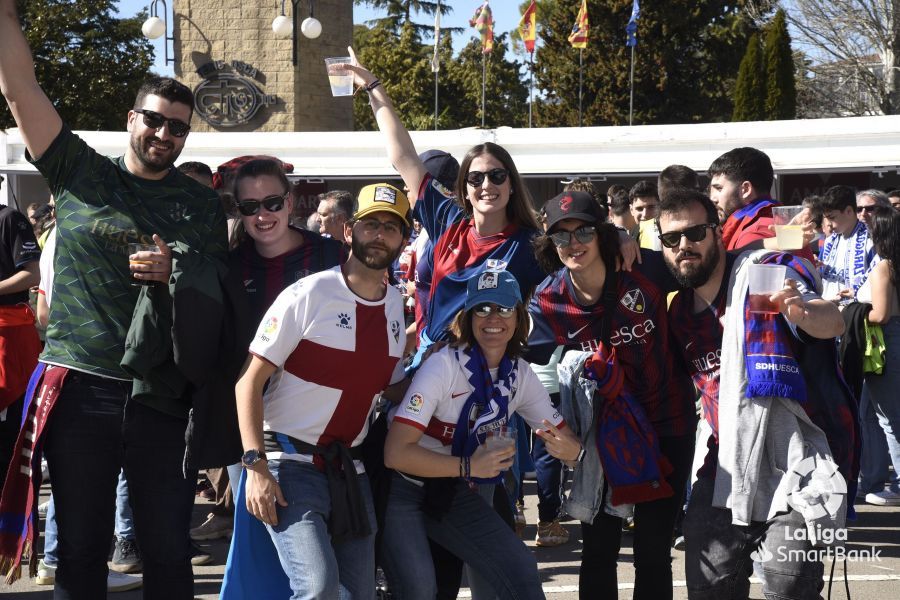 Derbi SD Huesca Real Zaragoza. Foto La Liga