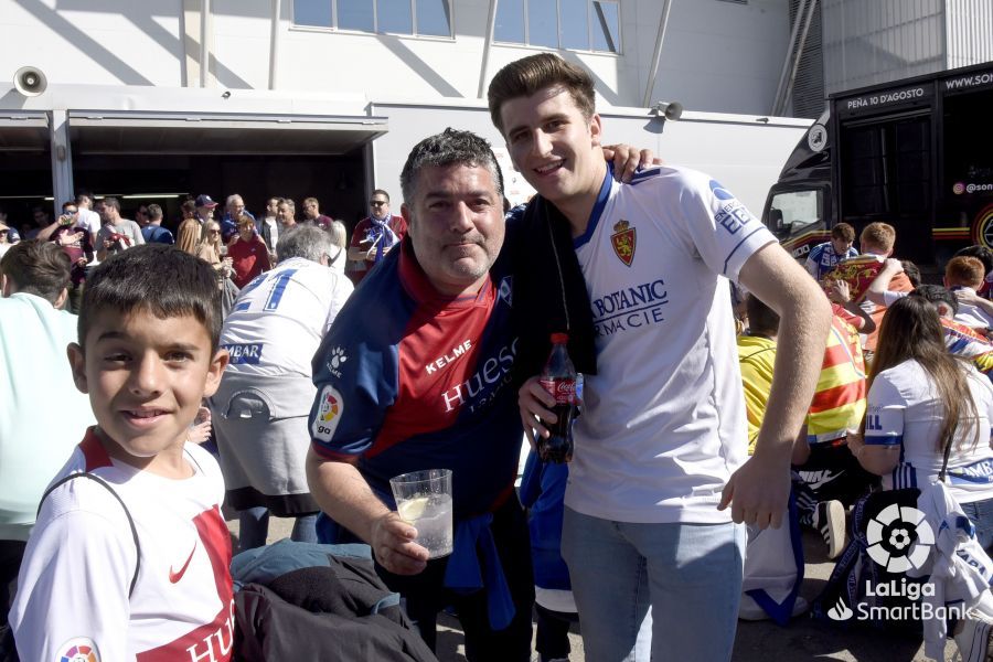 Derbi SD Huesca Real Zaragoza. Foto La Liga