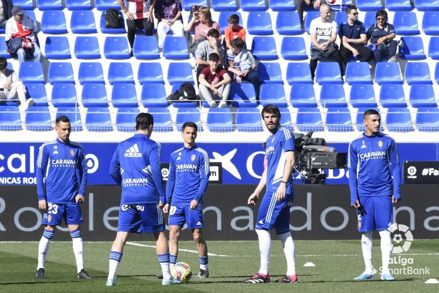 Derbi SD Huesca Real Zaragoza. Foto La Liga