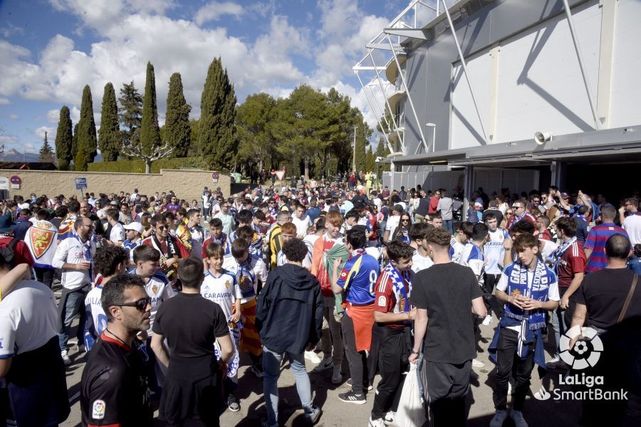 Derbi SD Huesca Real Zaragoza. Foto La Liga