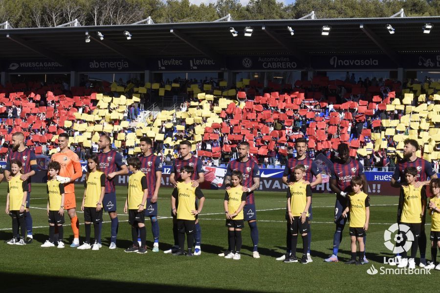 Derbi SD Huesca Real Zaragoza. Foto La Liga