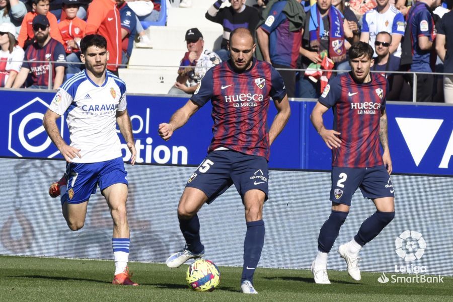 Derbi SD Huesca Real Zaragoza. Foto La Liga