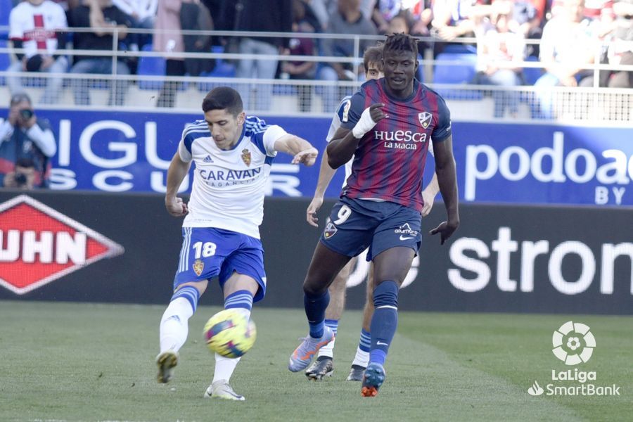 Derbi SD Huesca Real Zaragoza. Foto La Liga
