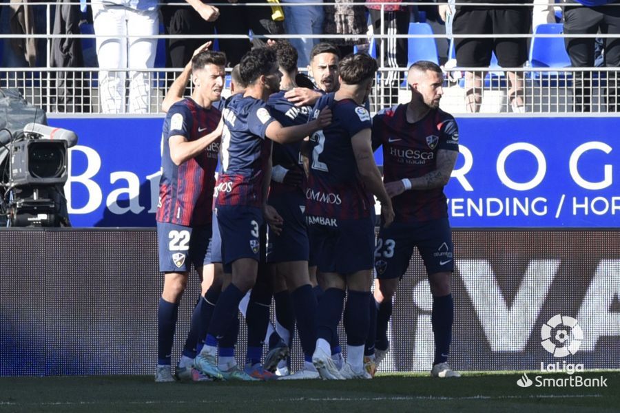 Derbi SD Huesca Real Zaragoza. Foto La Liga 