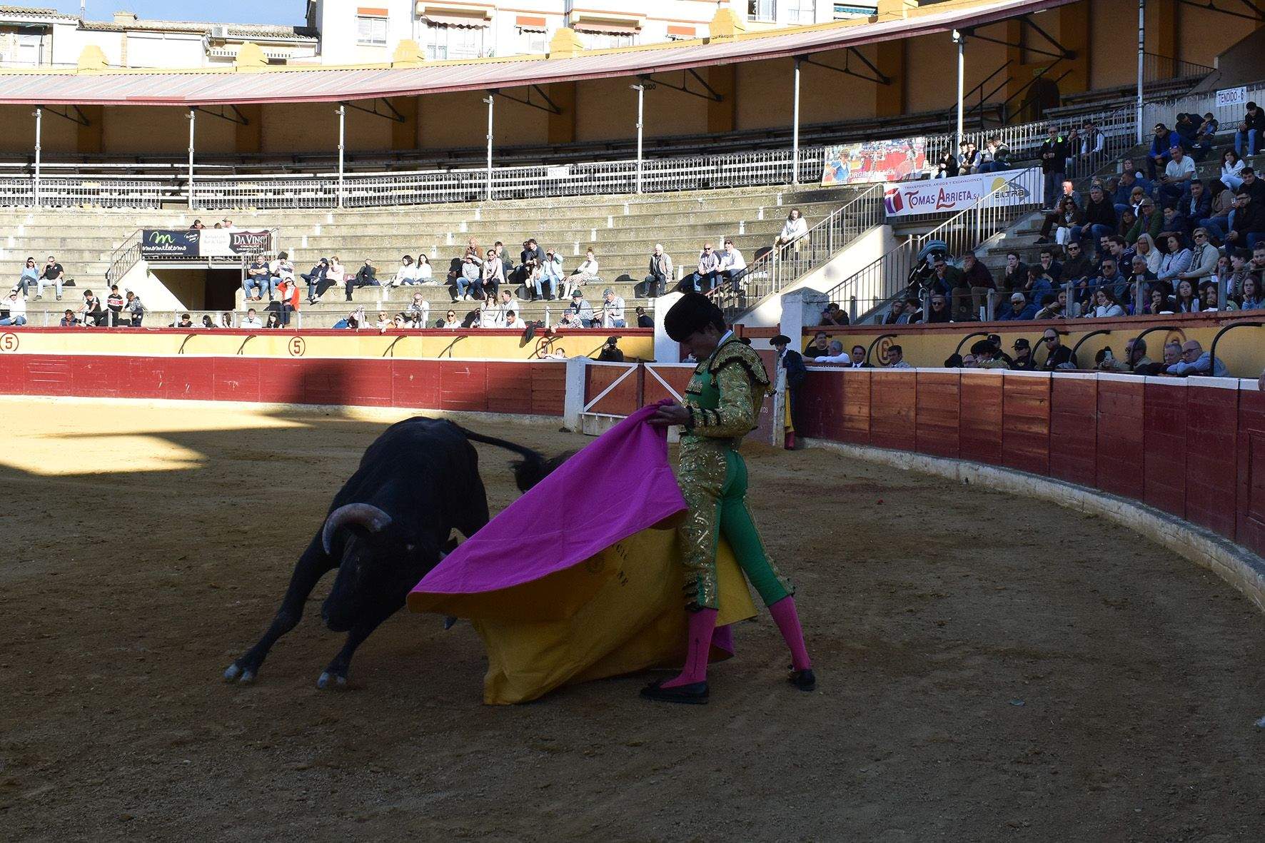 Novillada en Huesca. Foto Carlos Jalle 