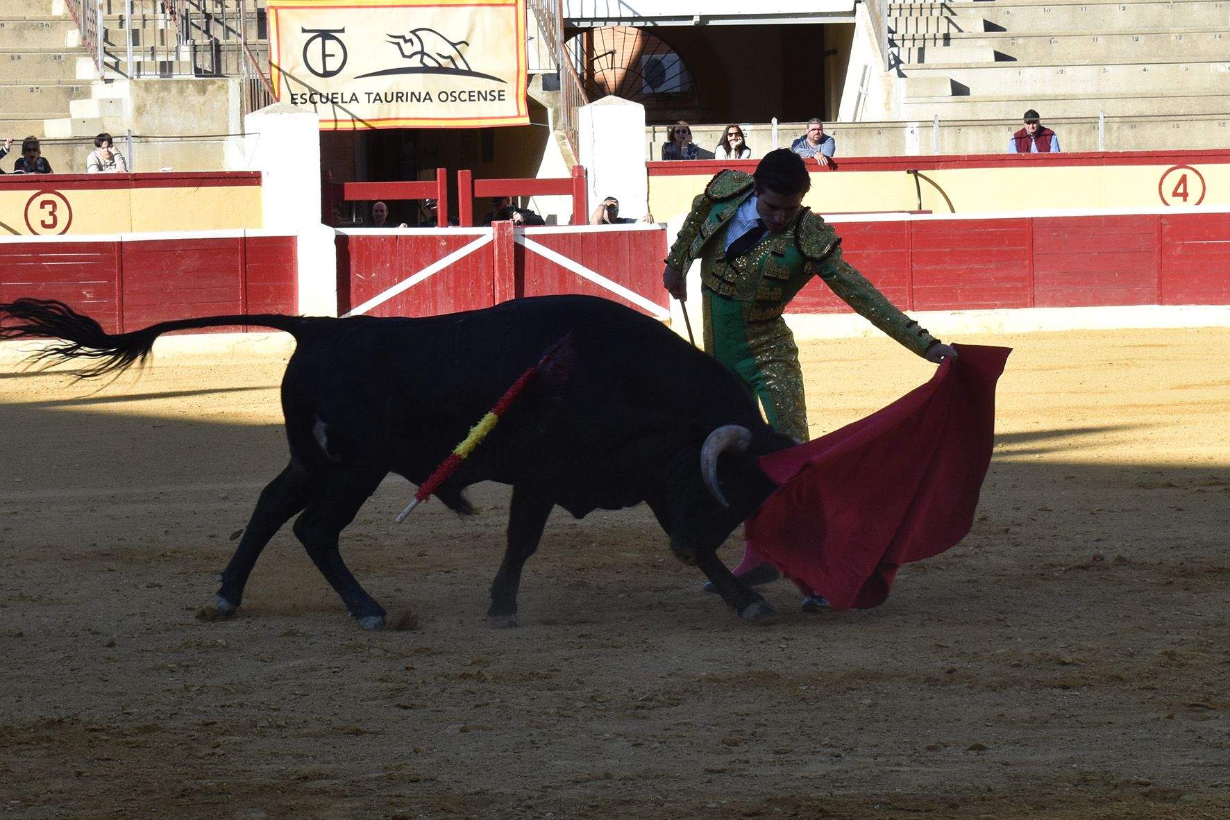Novillada en Huesca. Foto Carlos Jalle 