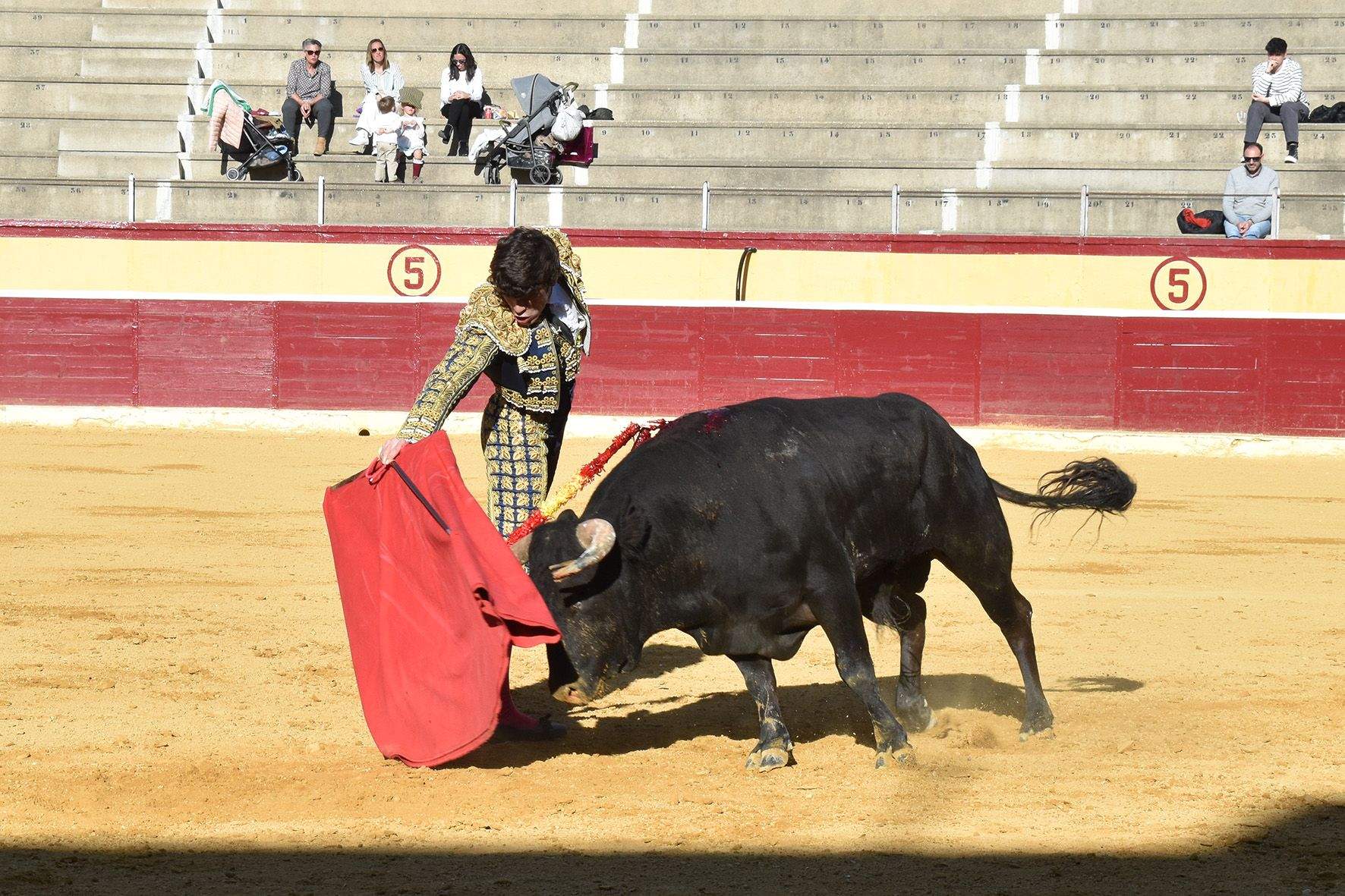 Novillada en Huesca. Foto Carlos Jalle 