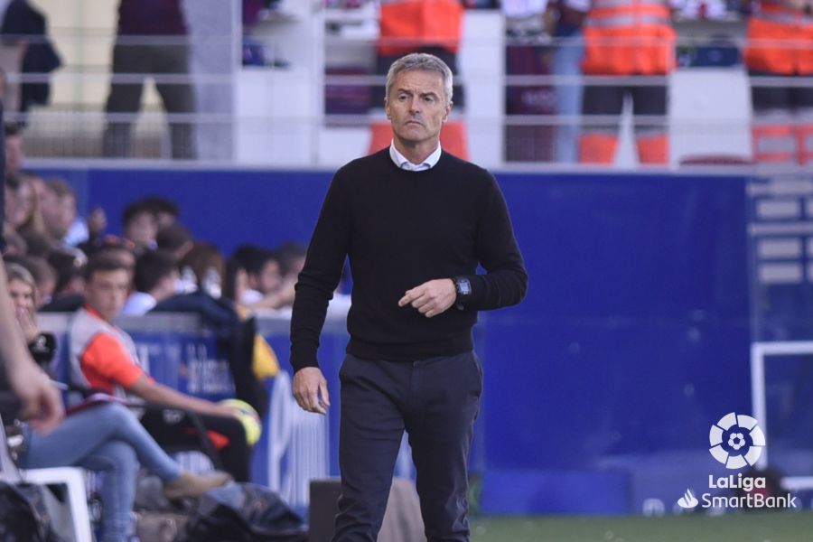 Fran Escribá, entrenador del Zaragoza