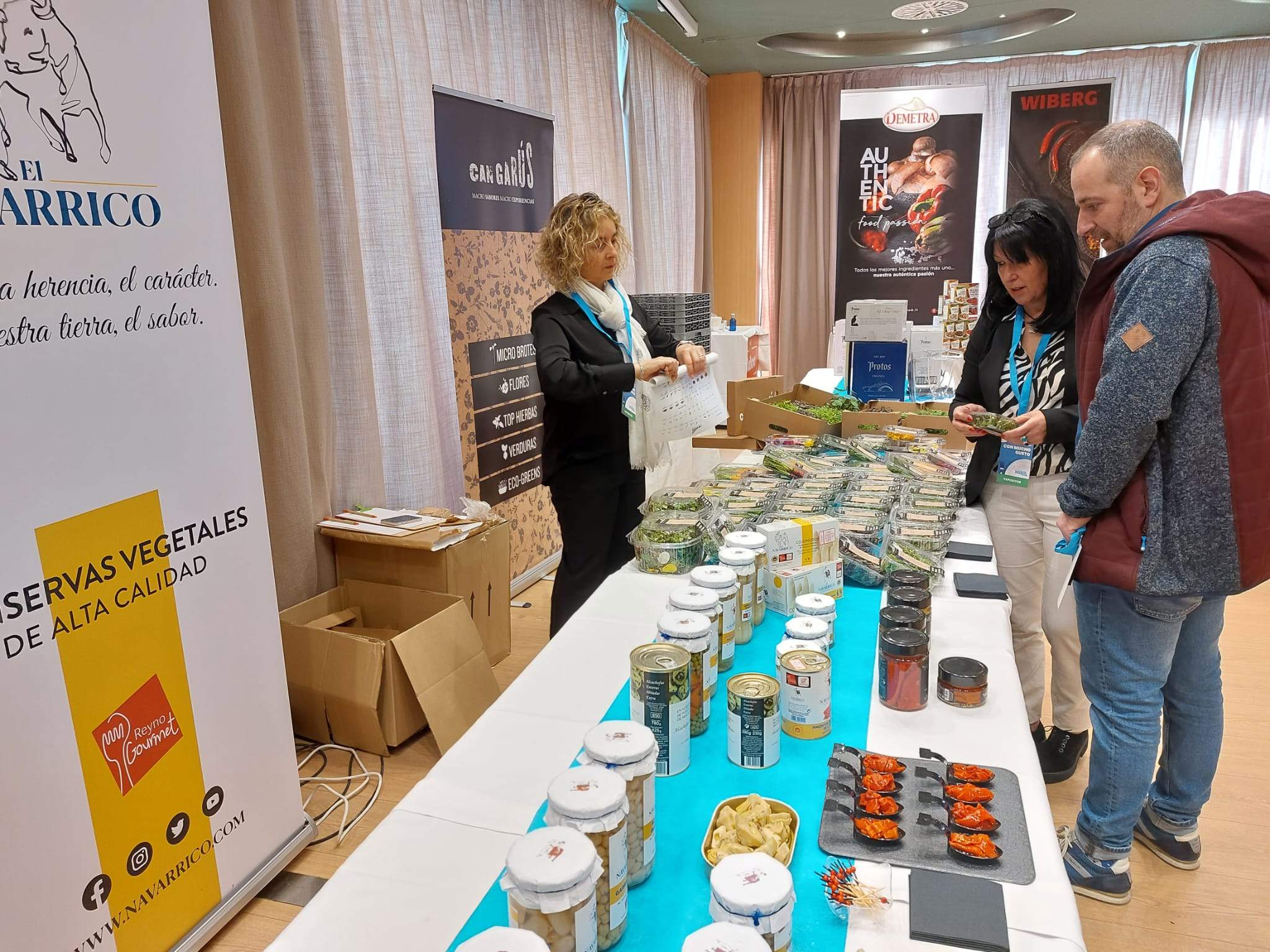 Feria con Mucho Gusto en el Abba de Distribuciones Blasco