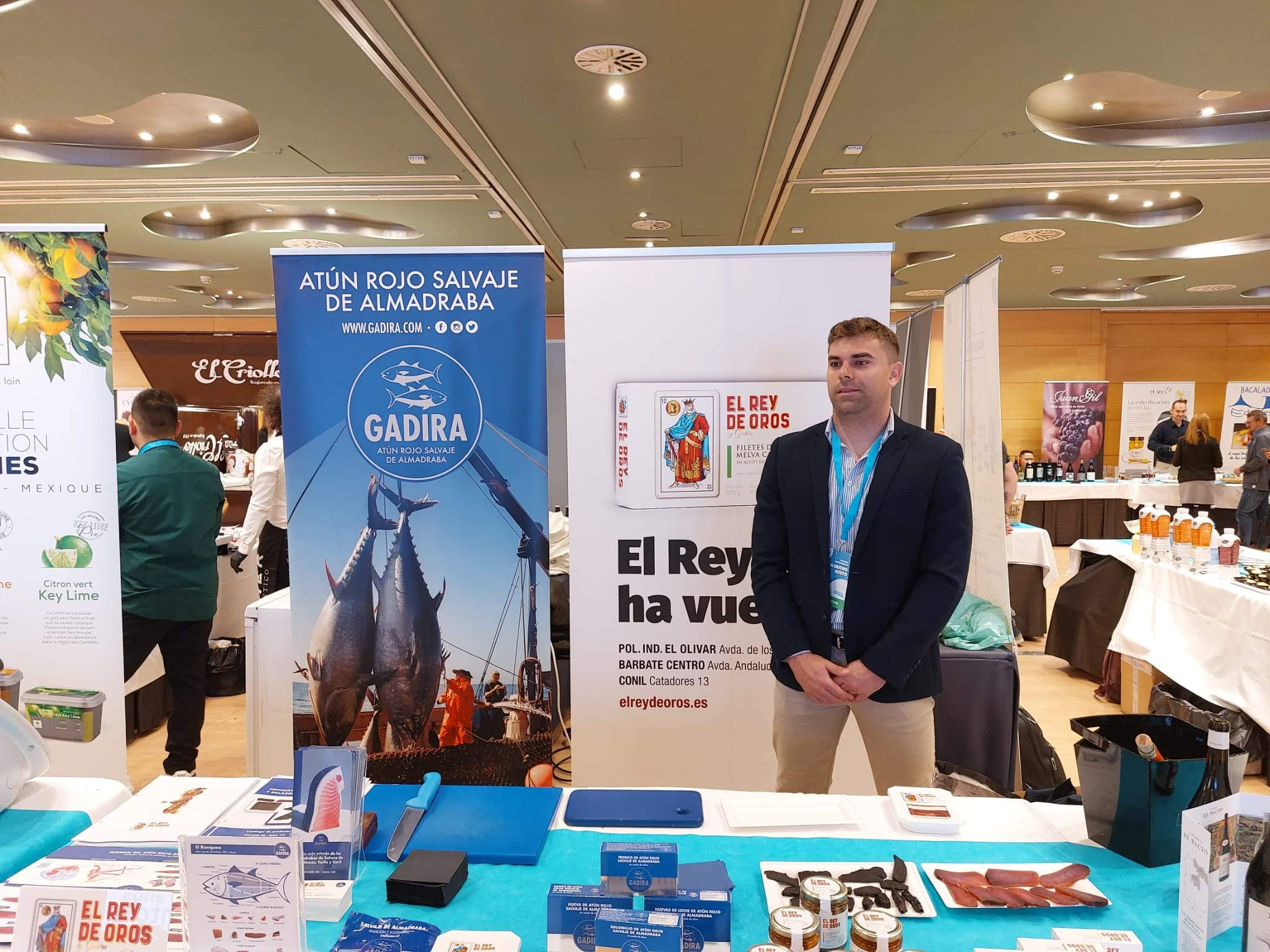 Feria con Mucho Gusto en el Abba de Distribuciones Blasco