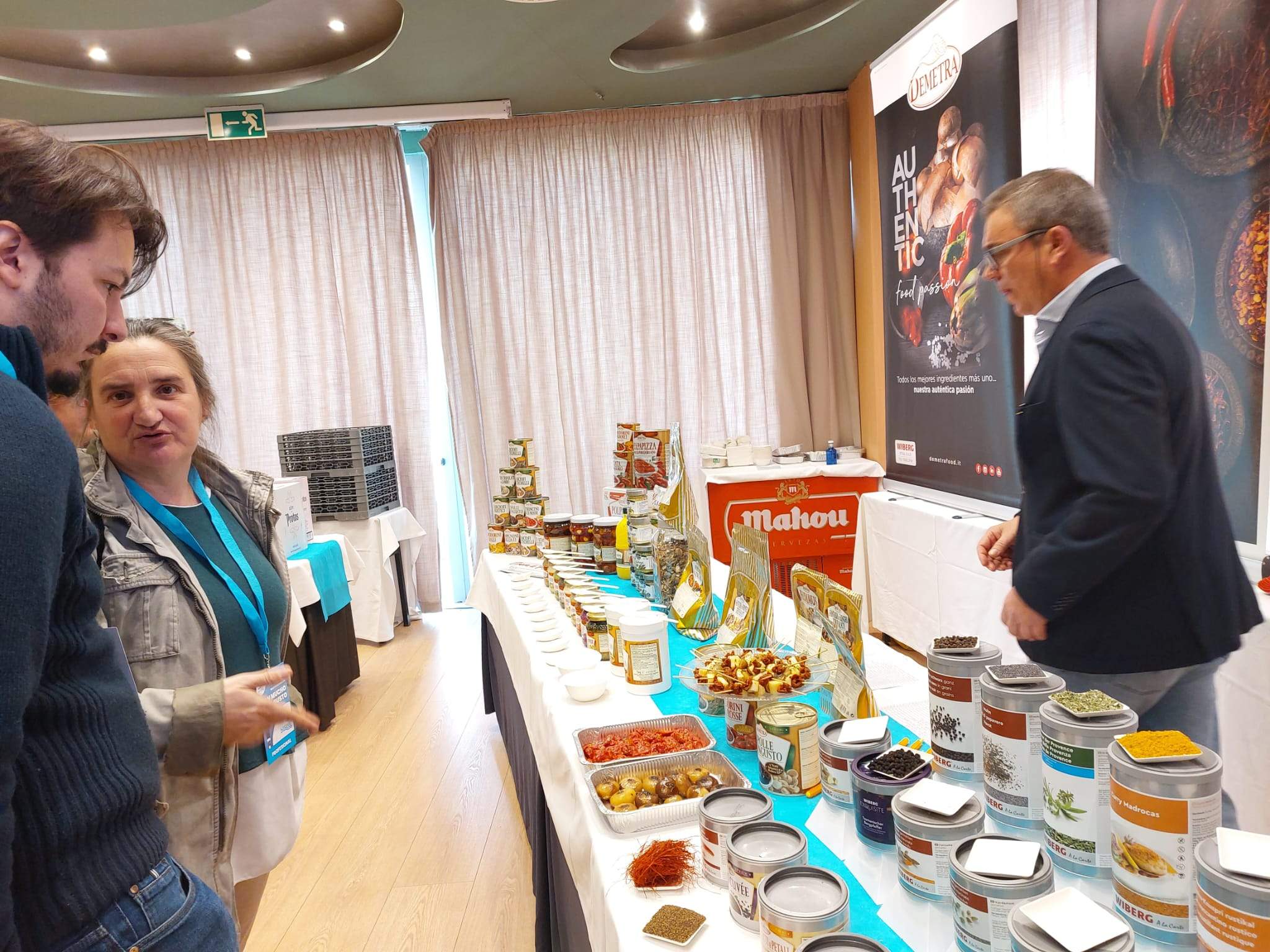 Feria con Mucho Gusto en el Abba de Distribuciones Blasco