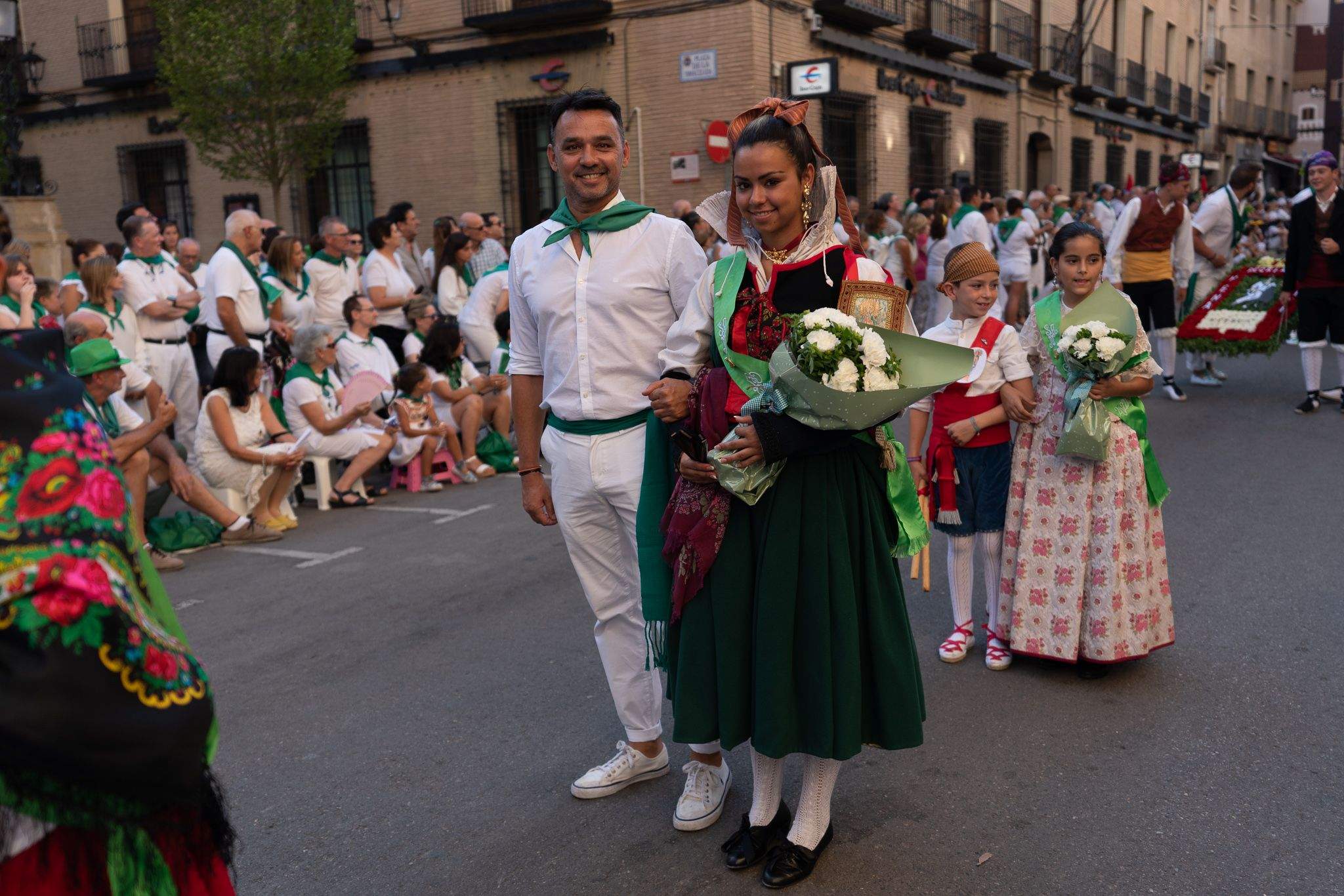 Ofrenda de Flores y Frutos. Foto José Antonio Terrón