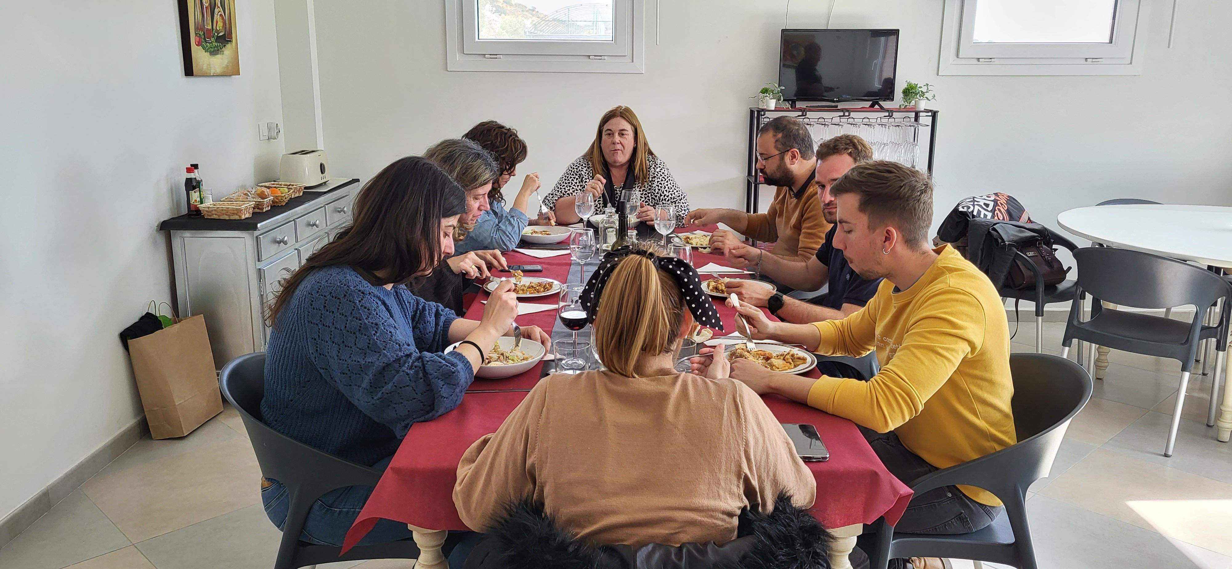Albergue La Sabina de Fonz. Foto Myriam Martínez 