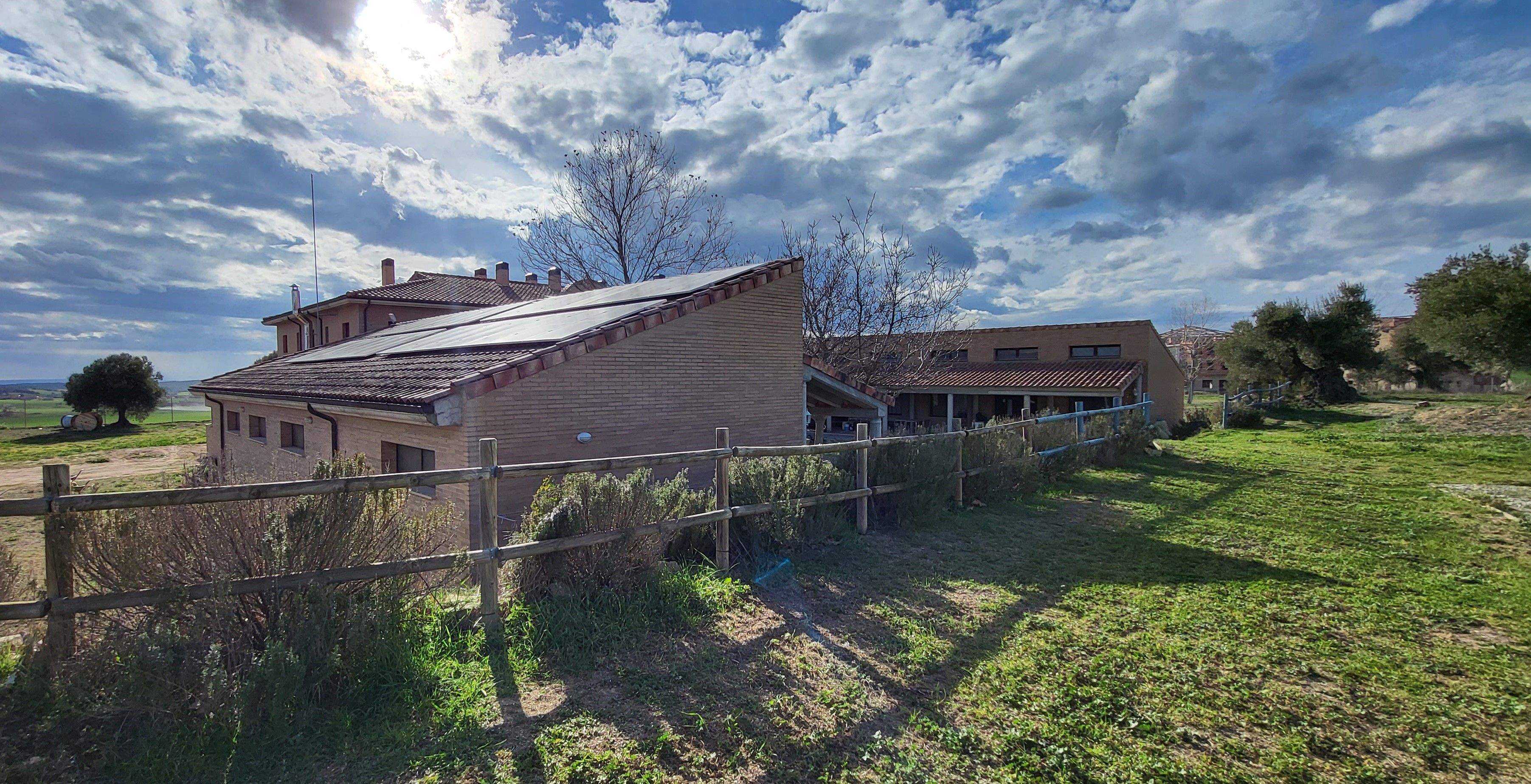 Albergue La Sabina de Fonz. Foto Myriam Martínez 