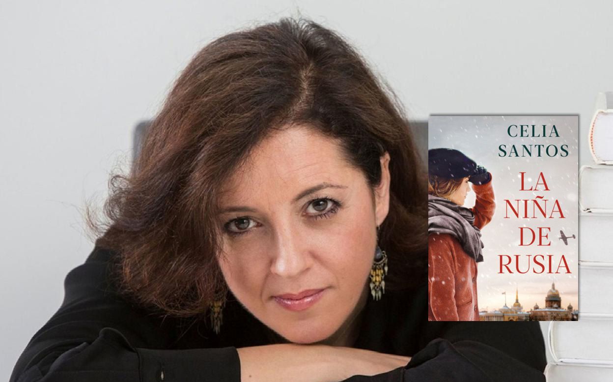 La escritora Celia Santos presenta en Fraga su último libro.