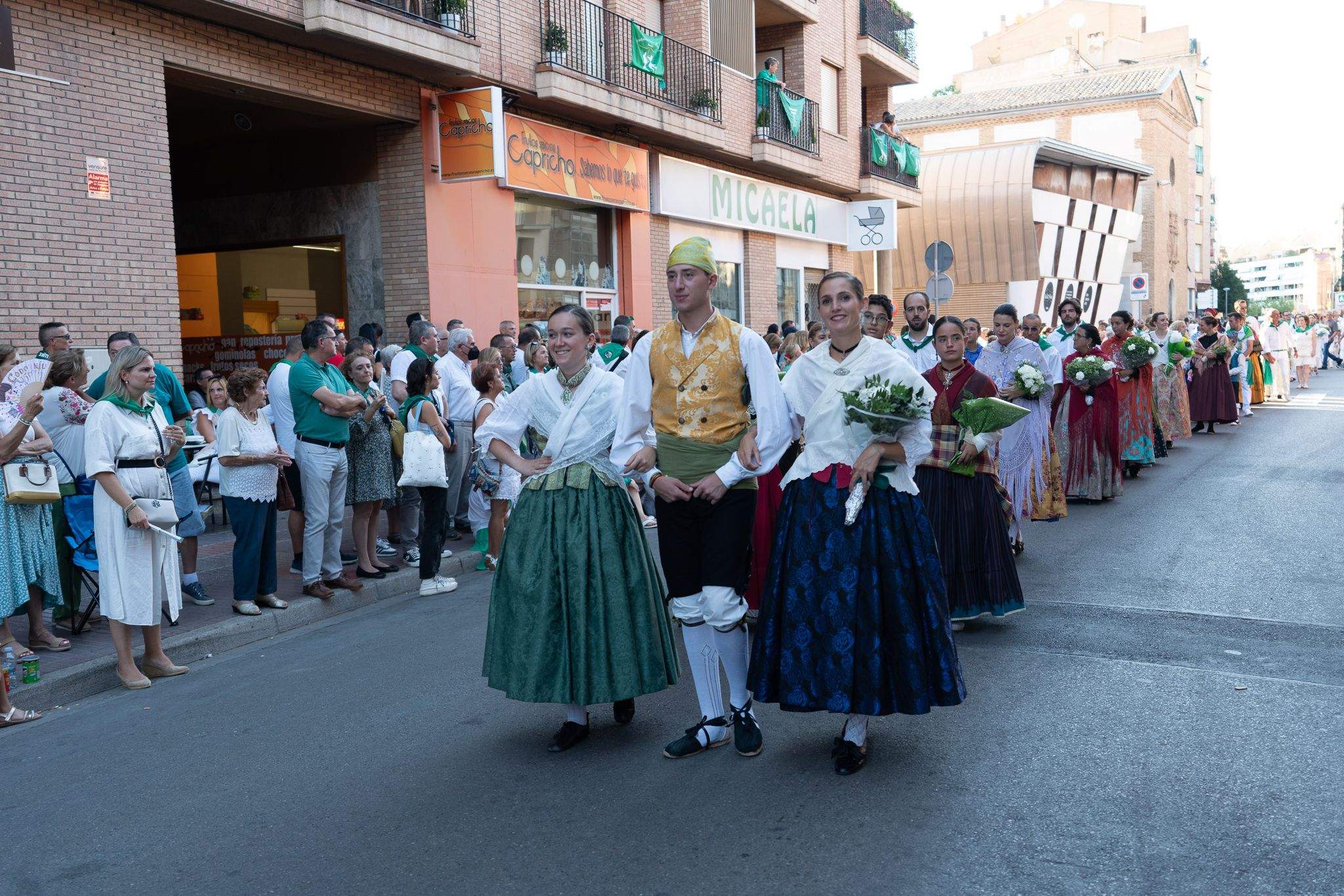 Ofrenda de Flores y Frutos. Foto José Antonio Terrón
