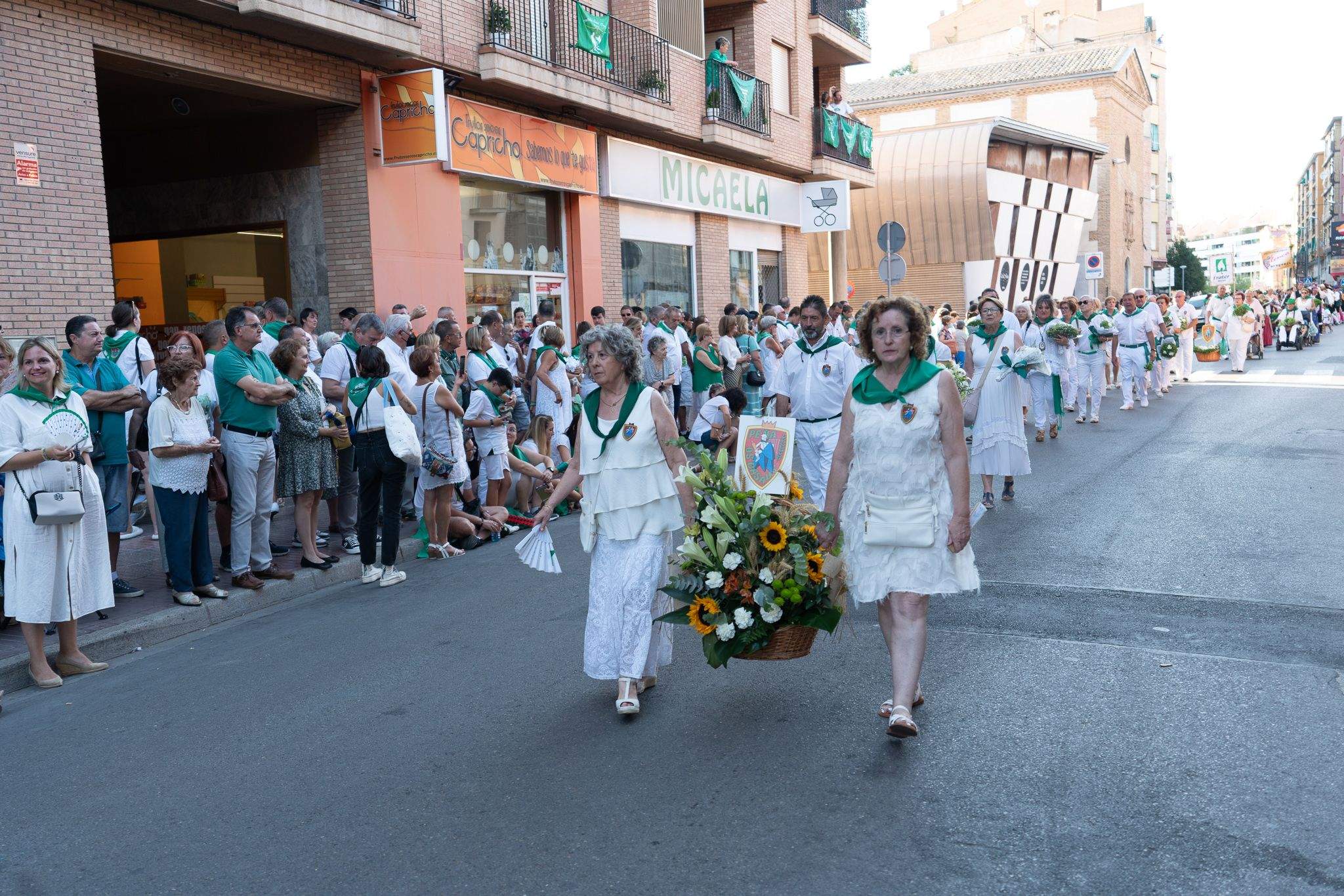 Ofrenda de Flores y Frutos. Foto José Antonio Terrón