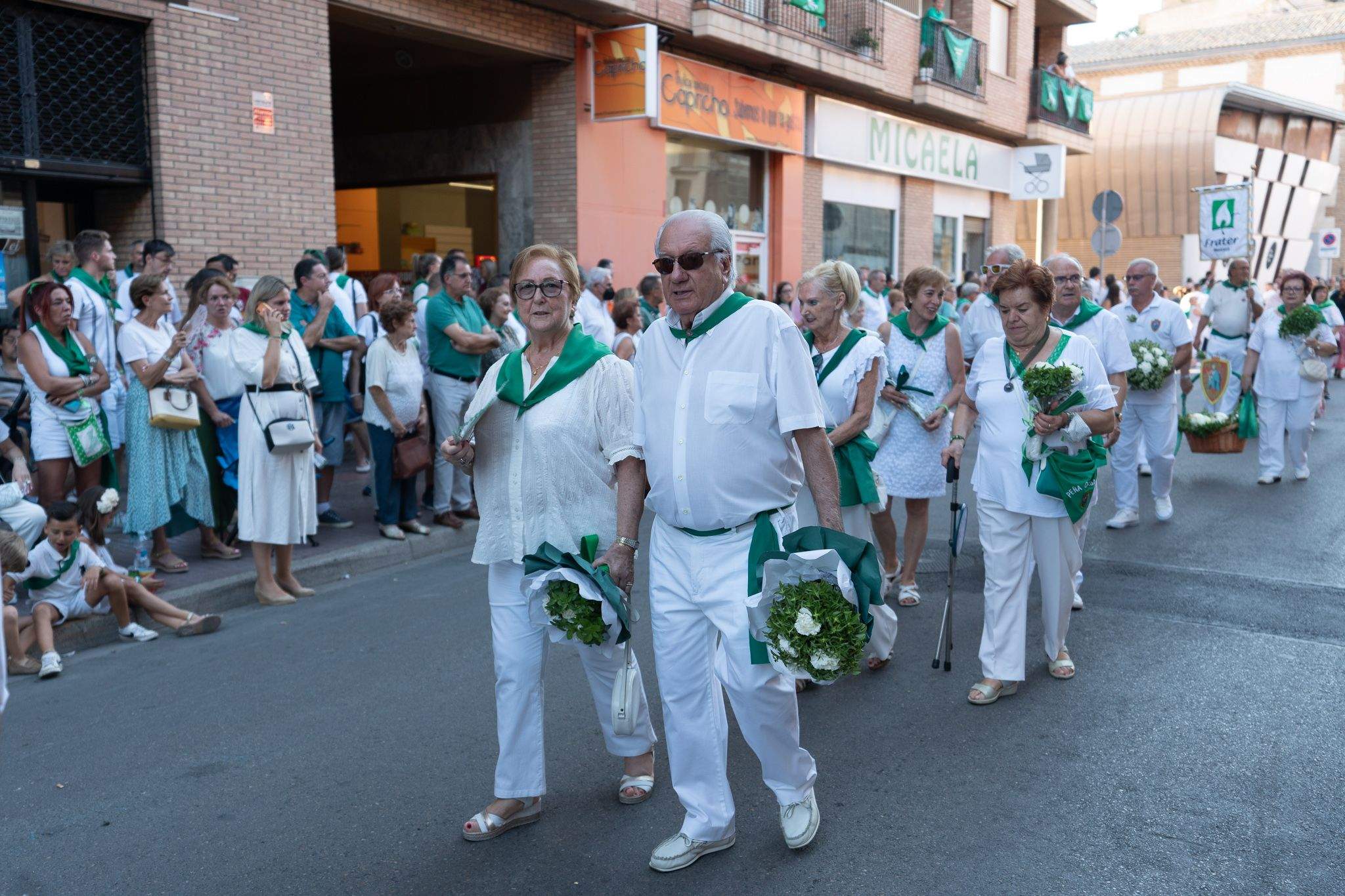 Ofrenda de Flores y Frutos. Foto José Antonio Terrón