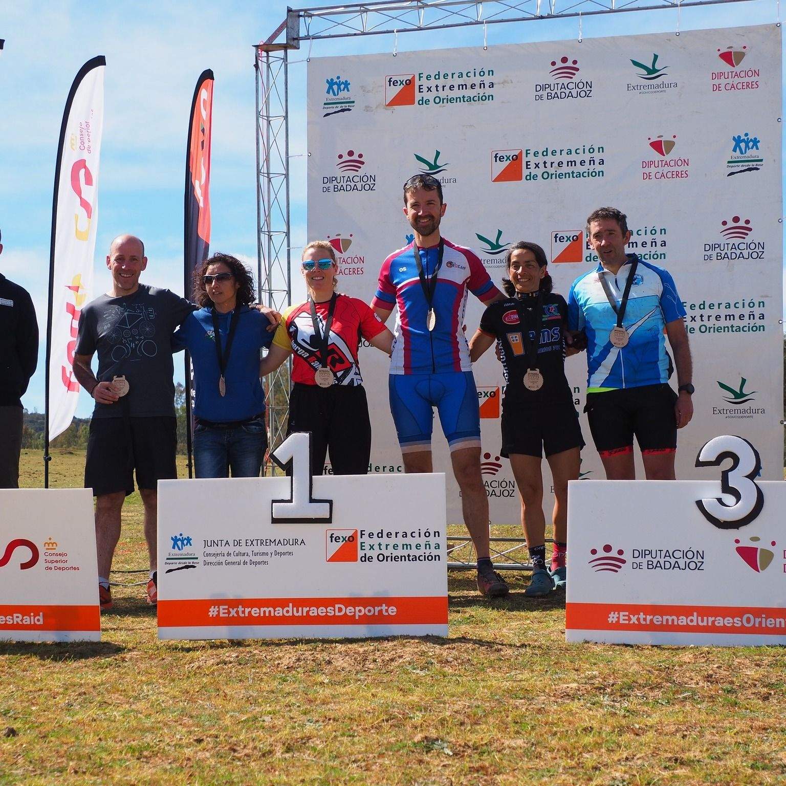 Peña Guara en la Liga Española MTBO
