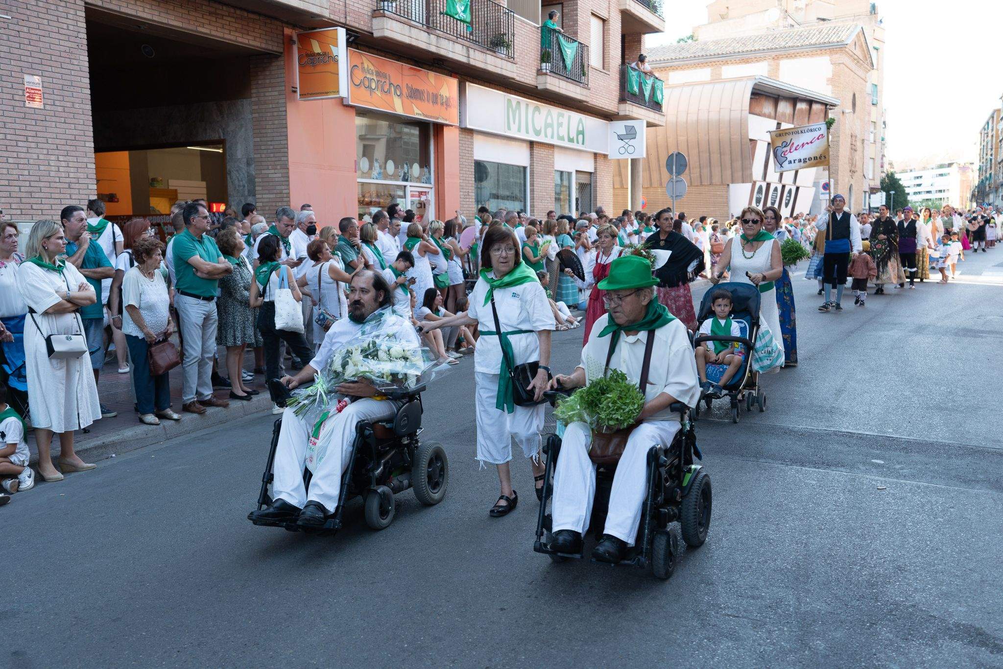 Ofrenda de Flores y Frutos. Foto José Antonio Terrón