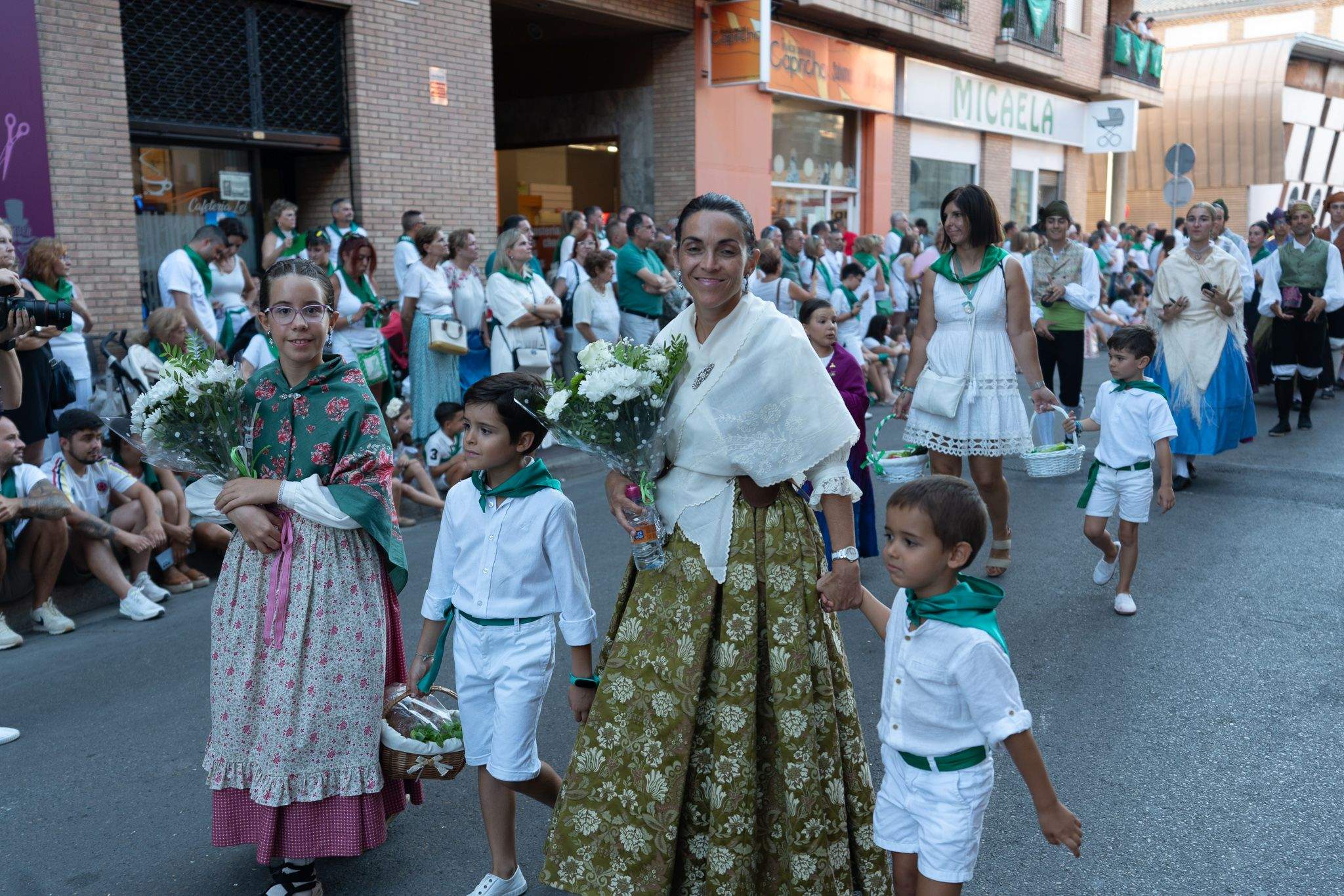 Ofrenda de Flores y Frutos. Foto José Antonio Terrón