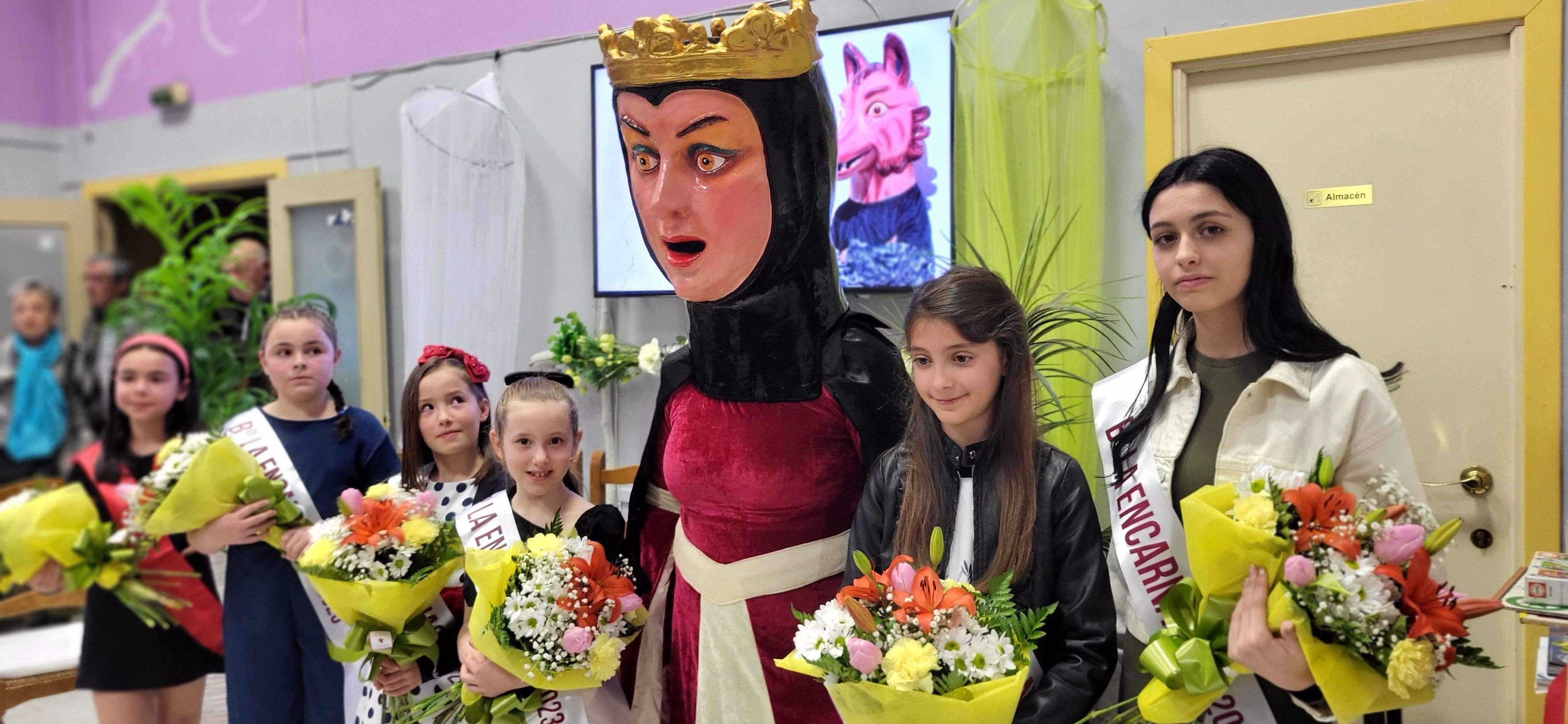  Presentación de las mairalesas del barrio de La Encarnación de Huesca. Foto: Mercedes Manterola