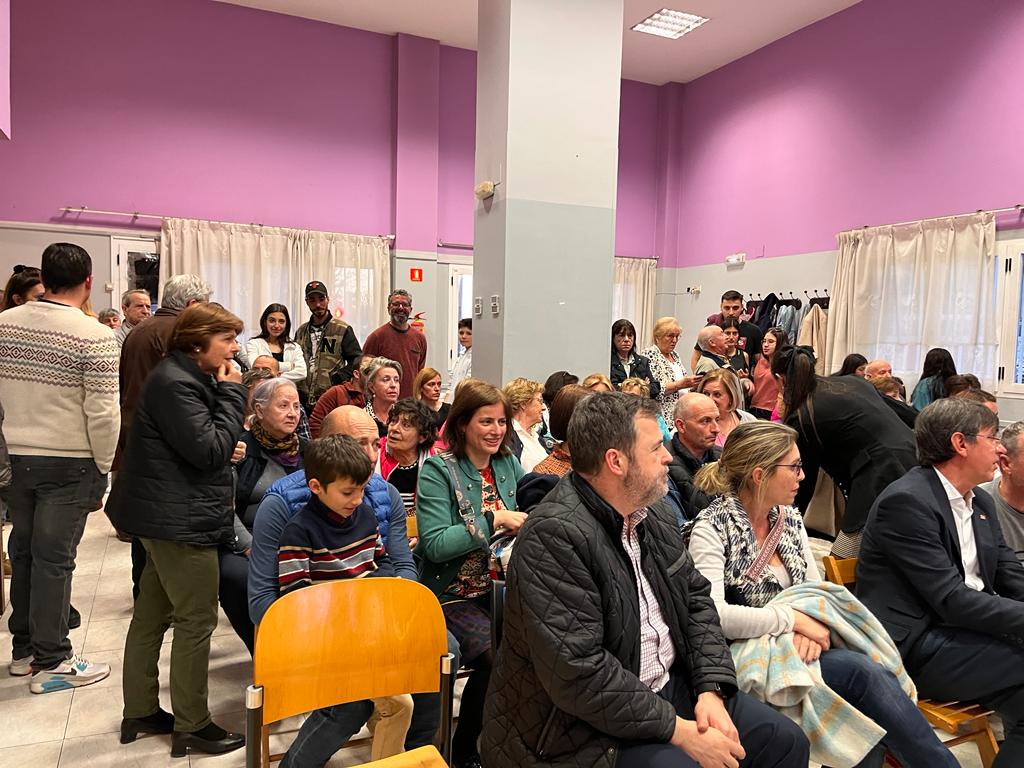  Presentación de las mairalesas del barrio de La Encarnación de Huesca. Foto: Mercedes Manterola