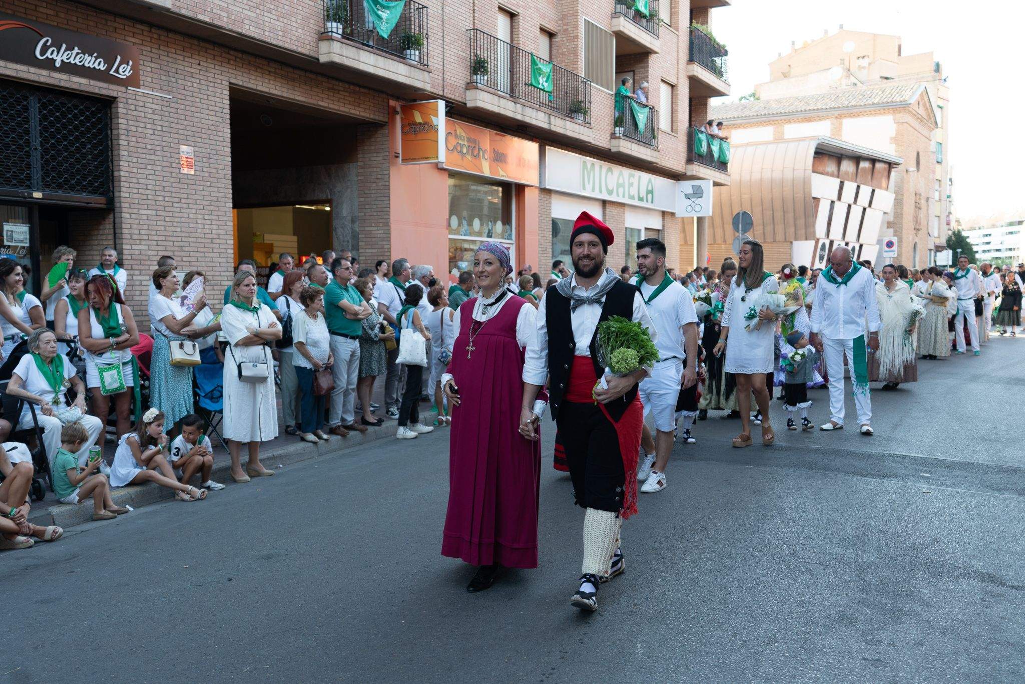 Ofrenda de Flores y Frutos. Foto José Antonio Terrón
