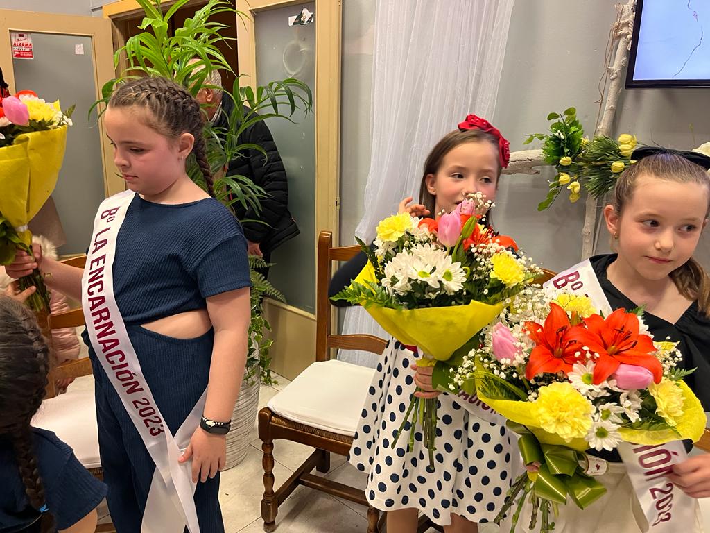  Presentación de las mairalesas del barrio de La Encarnación de Huesca. Foto: Mercedes Manterola