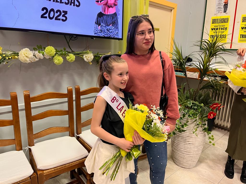  Presentación de las mairalesas del barrio de La Encarnación de Huesca. Foto: Mercedes Manterola