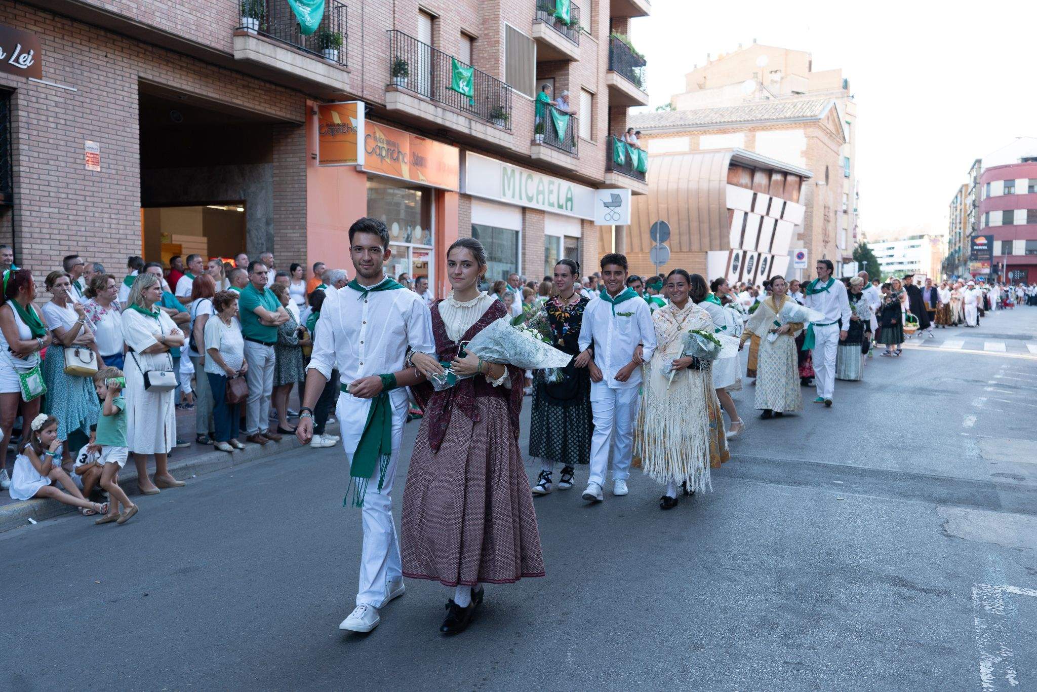 Ofrenda de Flores y Frutos. Foto José Antonio Terrón