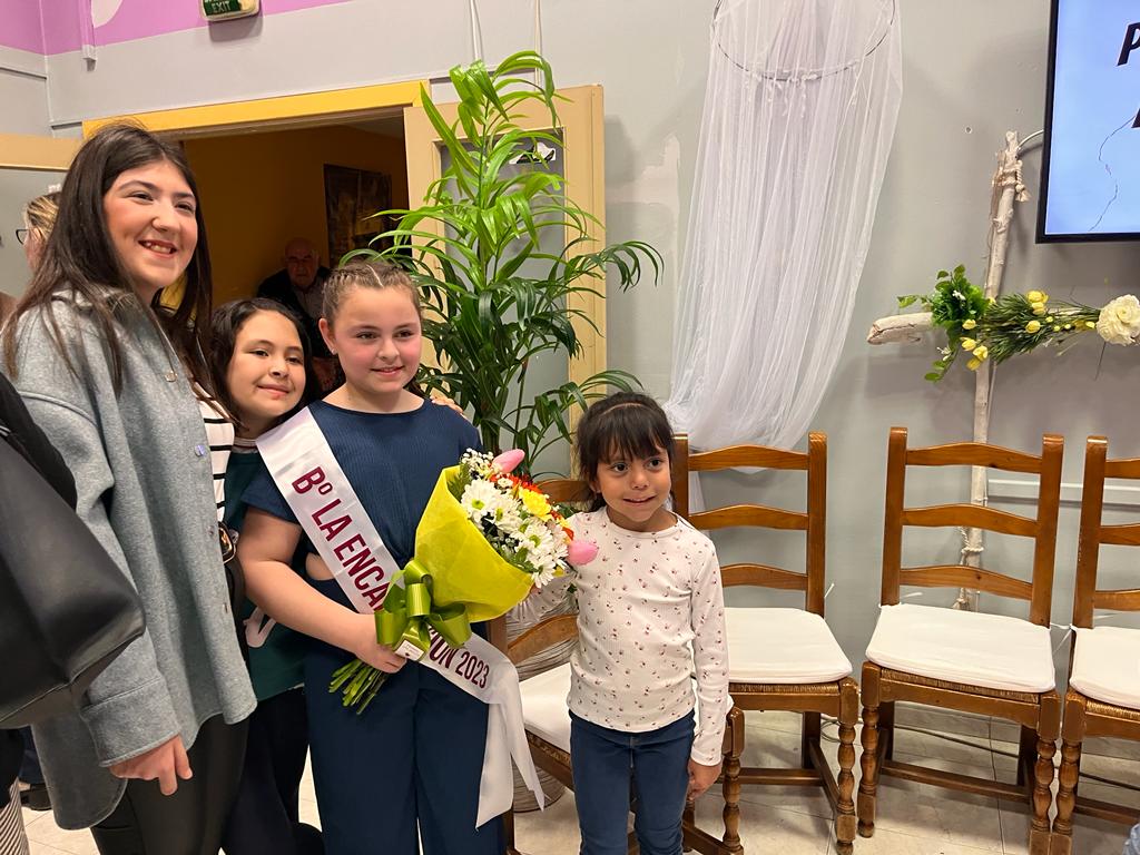  Presentación de las mairalesas del barrio de La Encarnación de Huesca. Foto: Mercedes Manterola
