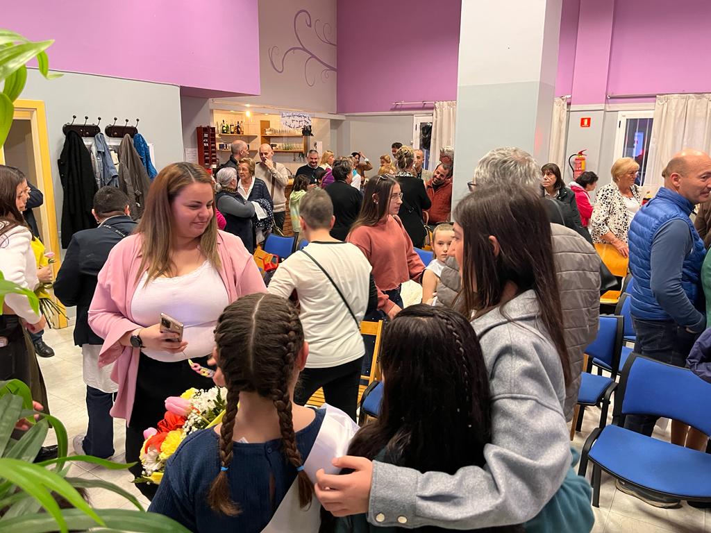  Presentación de las mairalesas del barrio de La Encarnación de Huesca. Foto: Mercedes Manterola