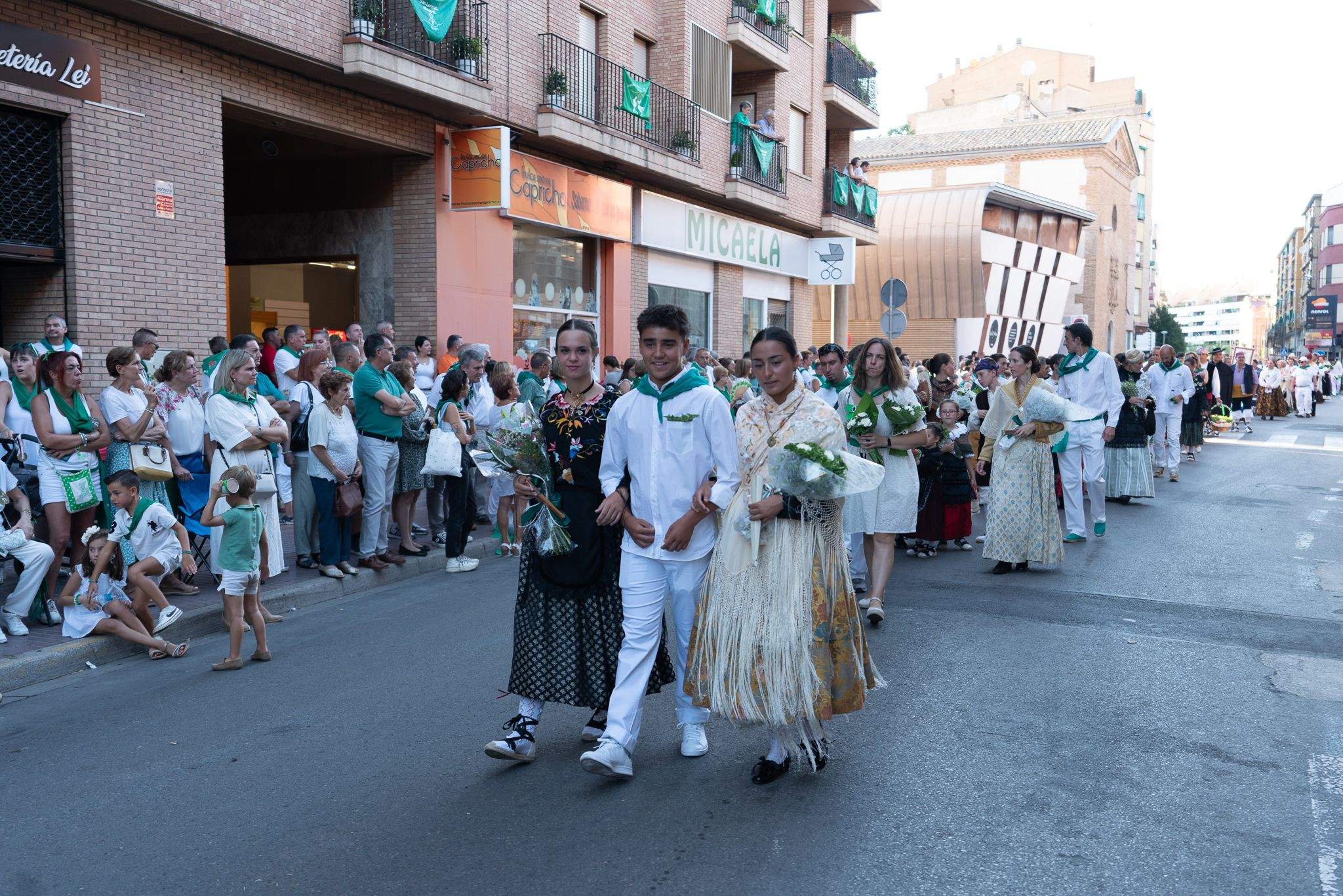 Ofrenda de Flores y Frutos. Foto José Antonio Terrón