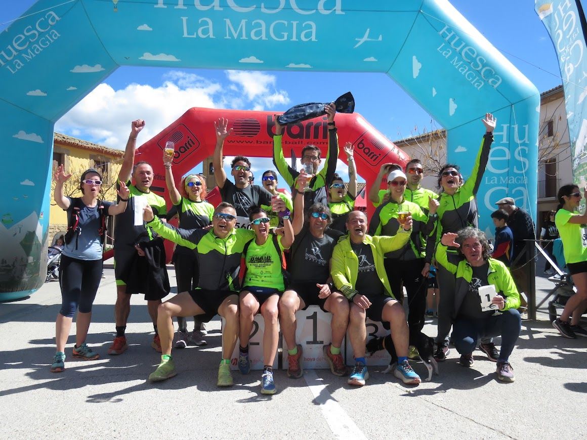 Alegría por todo lo alto desde el principio hasta el final. Foto Ramón Ferrer.