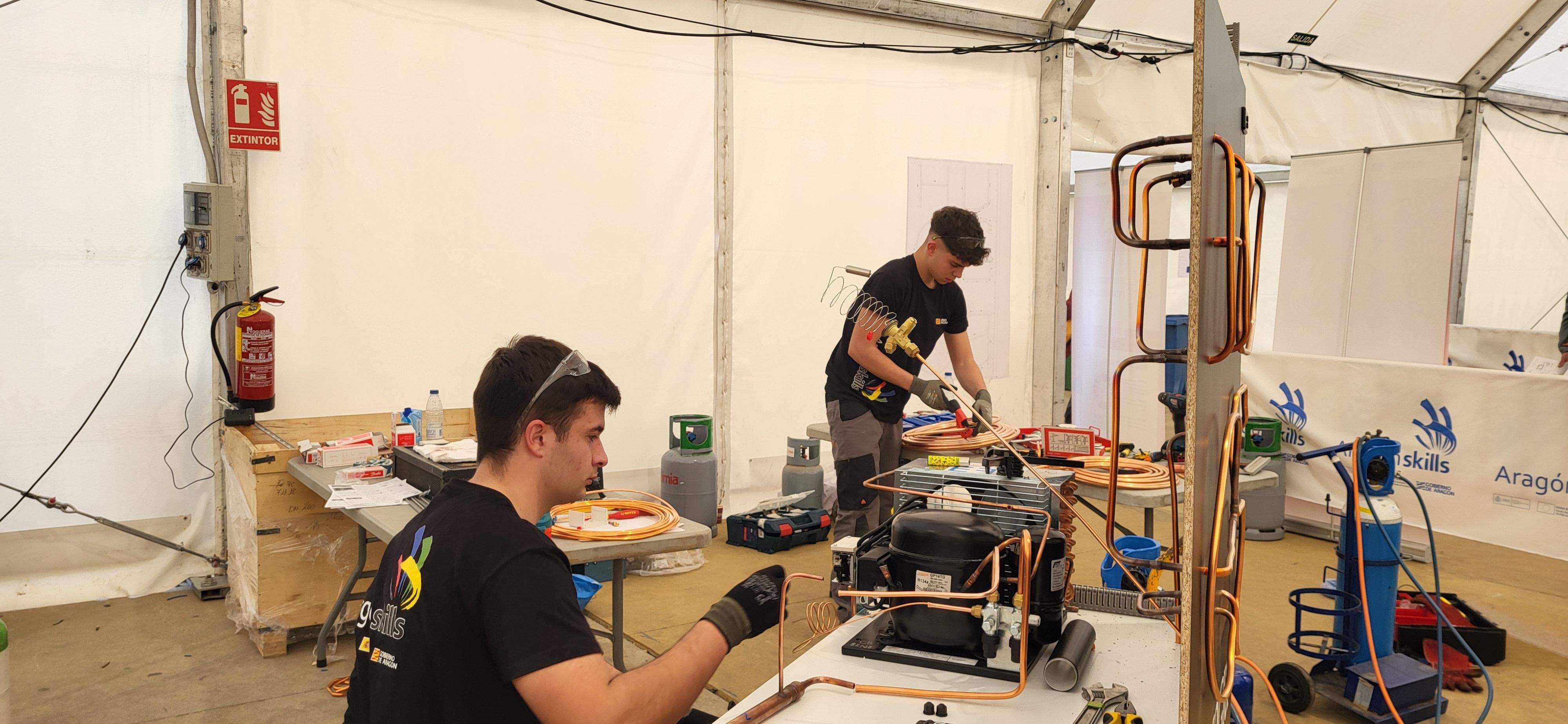 Celebración de Aragón Skilss 2023 en Huesca