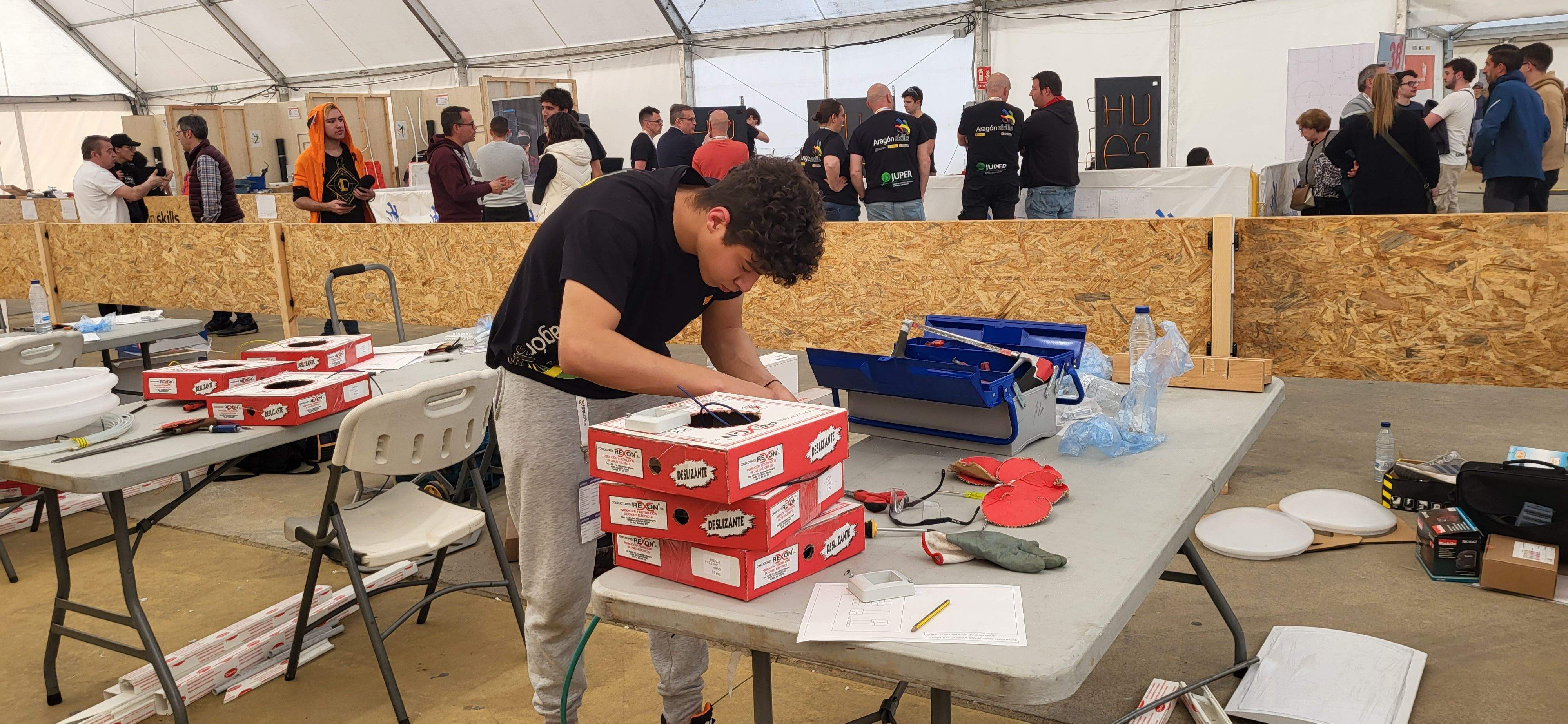 Celebración de Aragón Skilss 2023 en Huesca