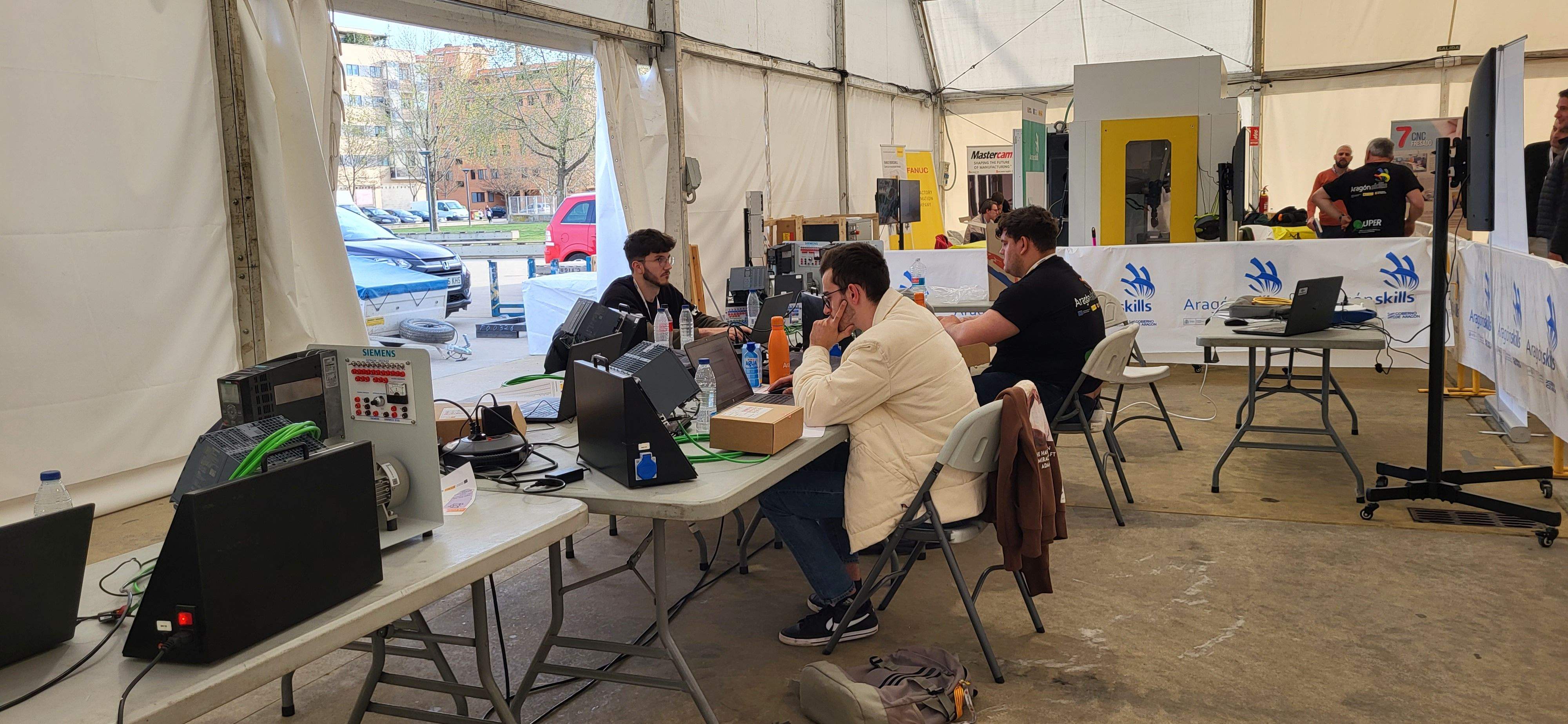 Celebración de Aragón Skilss 2023 en Huesca