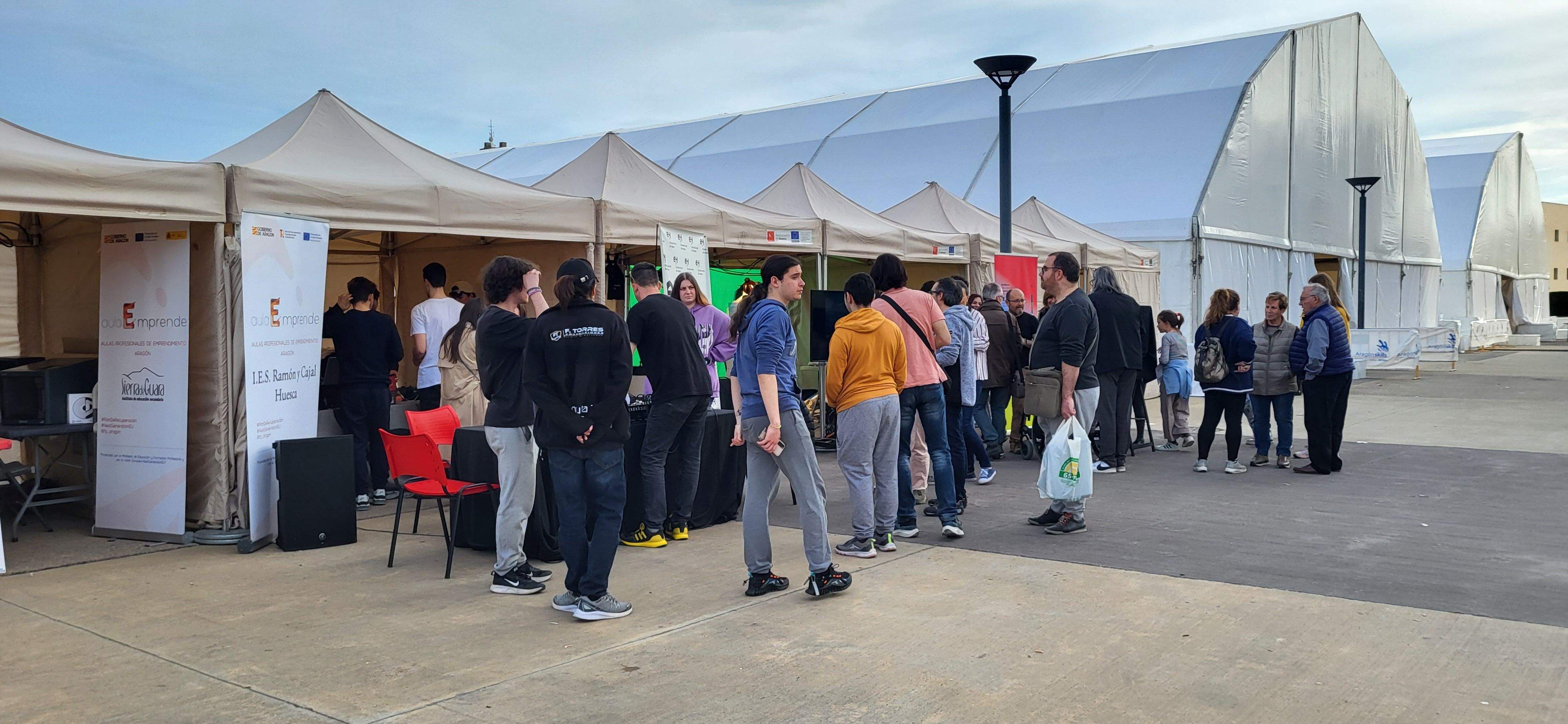 Celebración de Aragón Skilss 2023 en Huesca