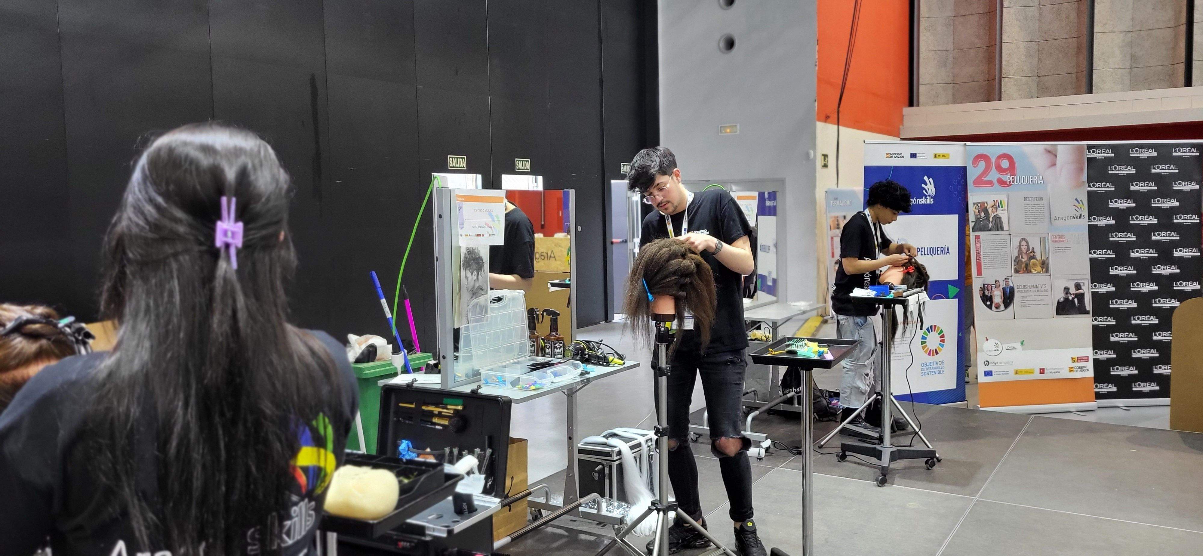 Celebración de Aragón Skilss 2023 en Huesca