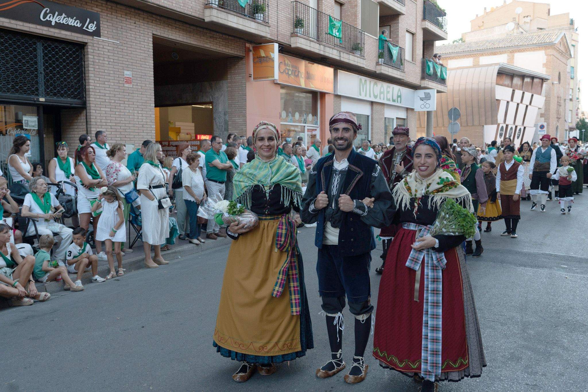 Ofrenda de Flores y Frutos. Foto José Antonio Terrón