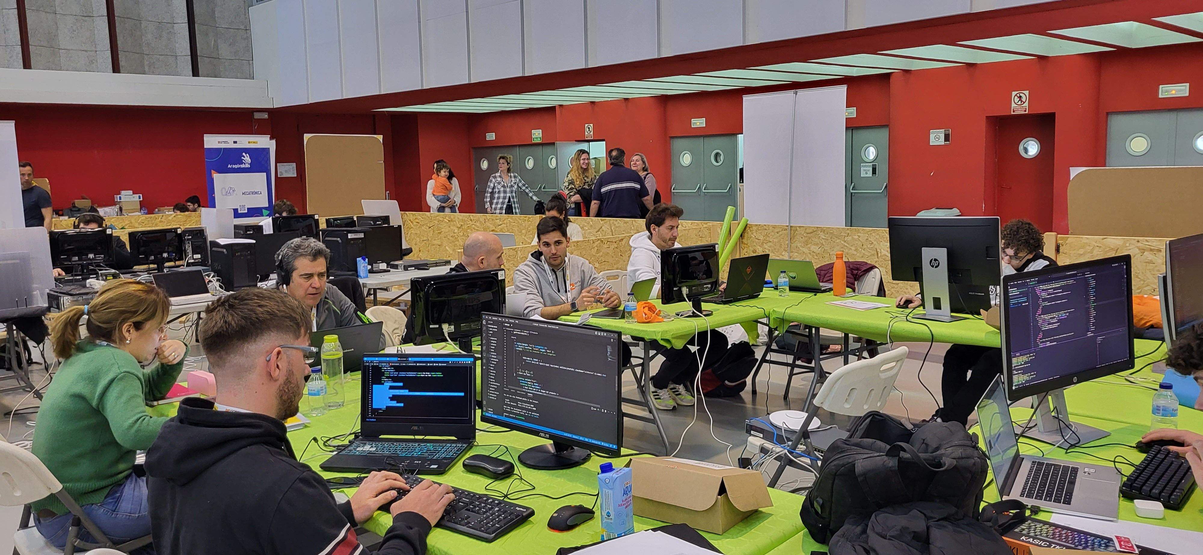 Celebración de Aragón Skilss 2023 en Huesca