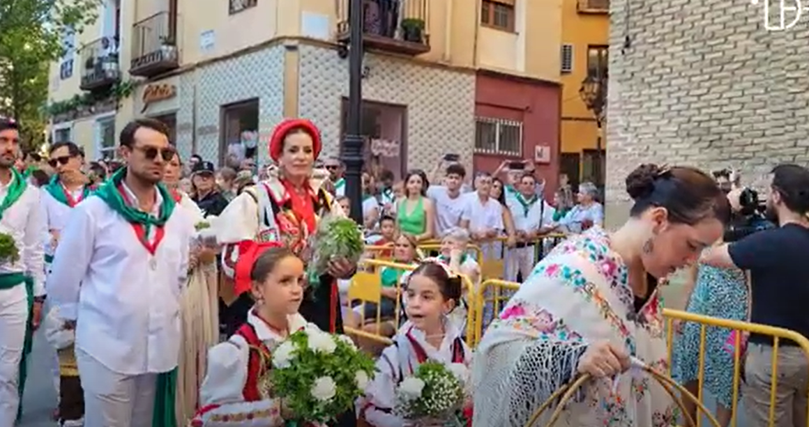 Emoción y devoción en la ofrenda a San Lorenzo