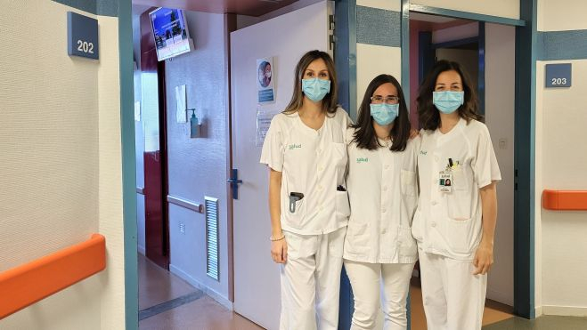 Todo el personal de Ginecología y Obstetricia se ha implicado en el proyecto. Foto Myriam Martínez Todo el personal de Ginecología y Obstetricia se ha implicado en el proyecto. Foto Myriam Martínez