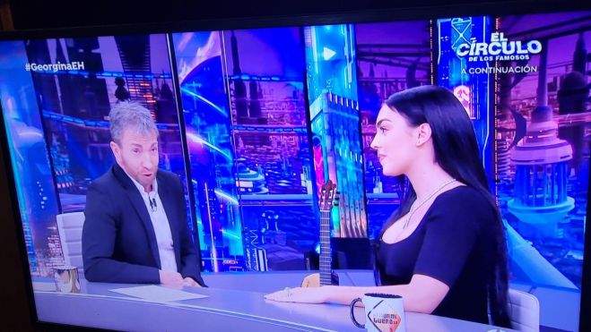 Georgina Rodríguez, en El Hormiguero con Pablo Motos Georgina Rodríguez, en El Hormiguero con Pablo Motos