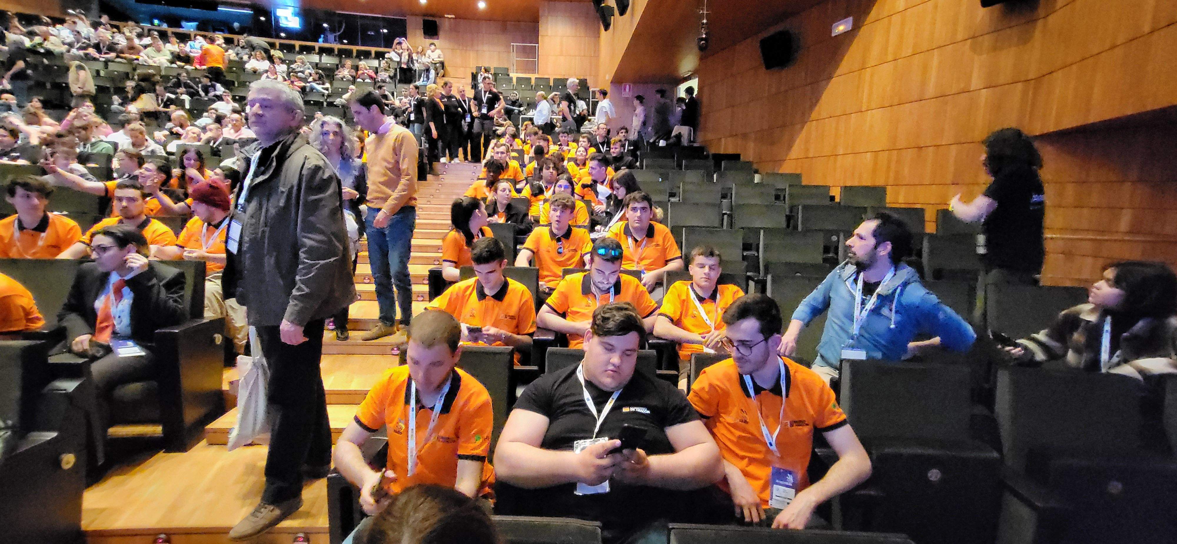 Ceremonia final de las Aragón Skills